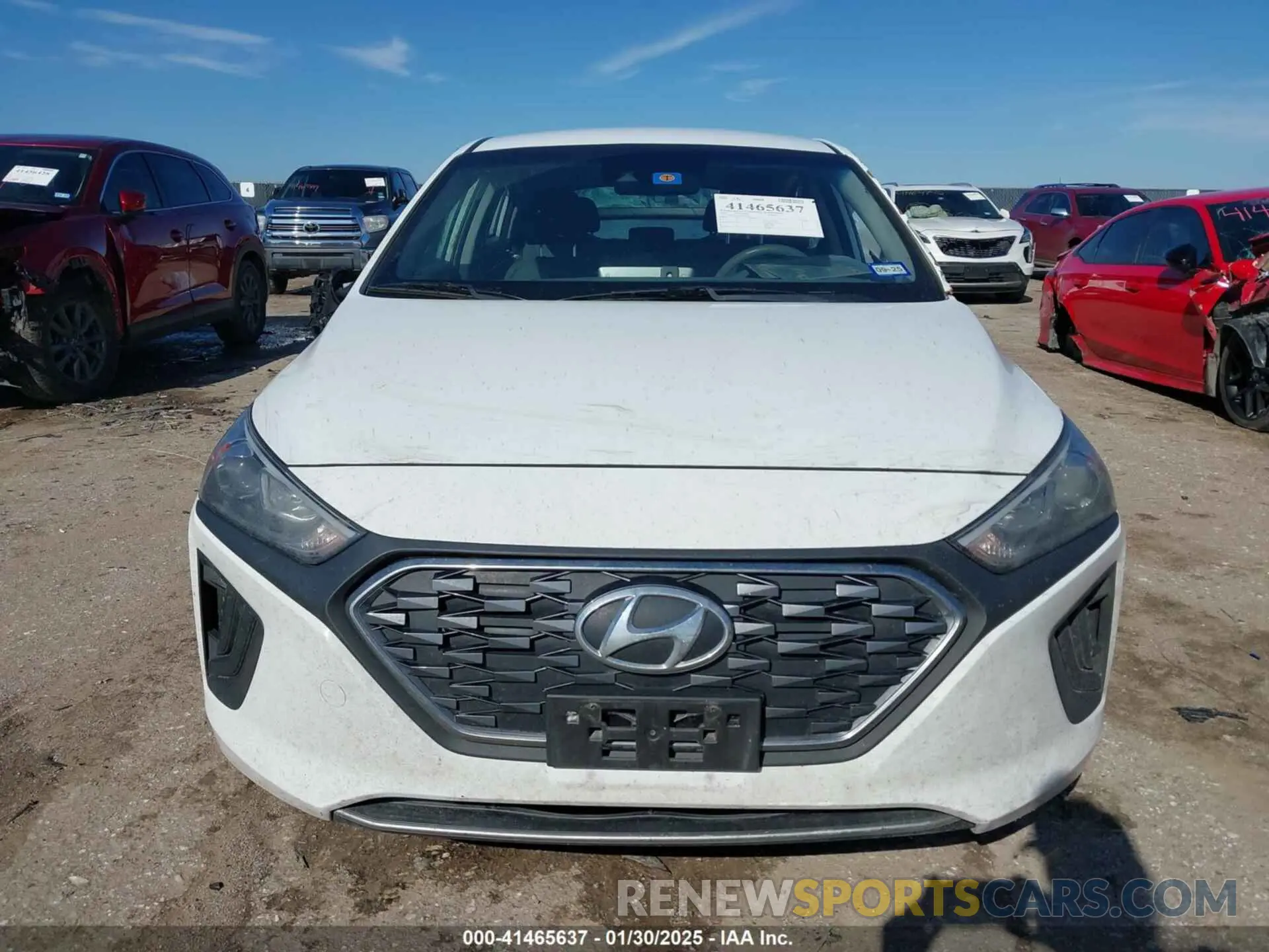 13 Photograph of a damaged car KMHC65LC4LU243088 HYUNDAI IONIQ HYBRID 2020