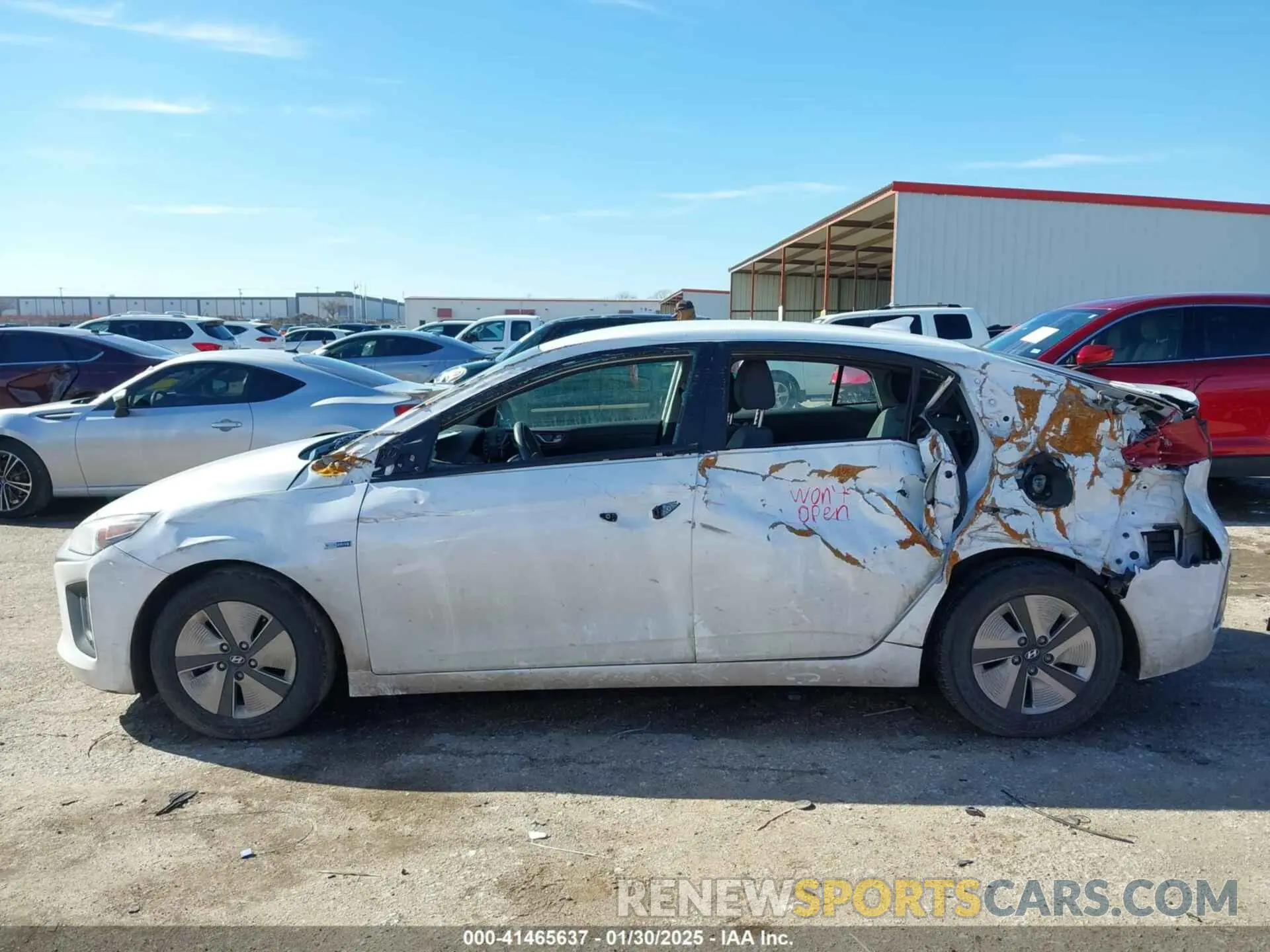 15 Photograph of a damaged car KMHC65LC4LU243088 HYUNDAI IONIQ HYBRID 2020