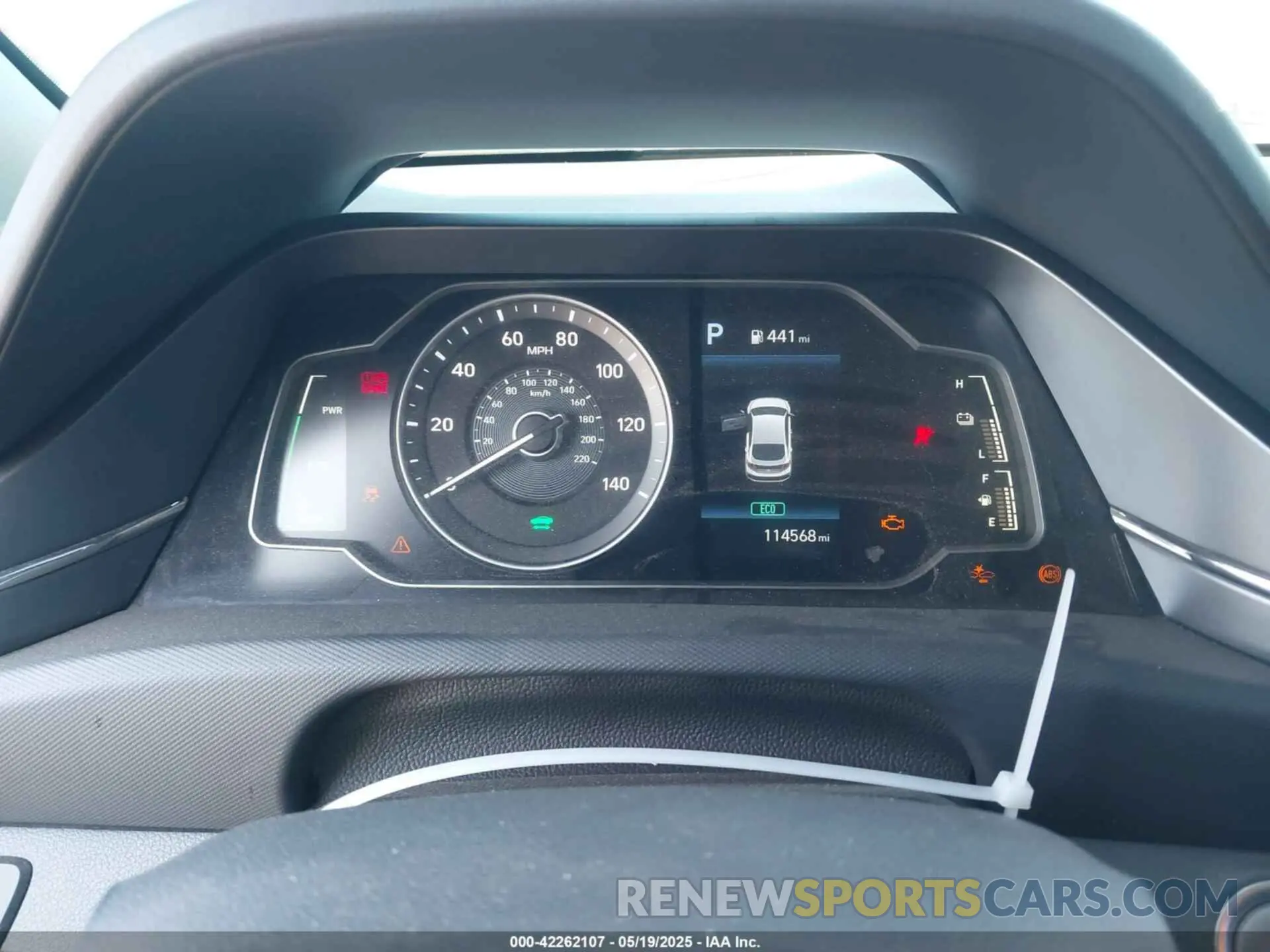 7 Фотография поврежденного автомобиля KMHC65LC5LU226171 HYUNDAI IONIQ HYBRID 2020