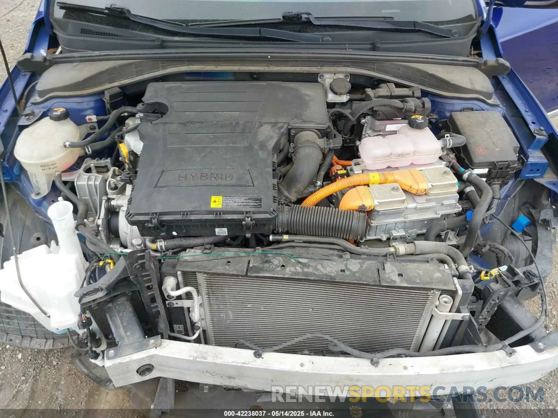 10 Photograph of a damaged car KMHC75LC5LU234820 HYUNDAI IONIQ HYBRID 2020