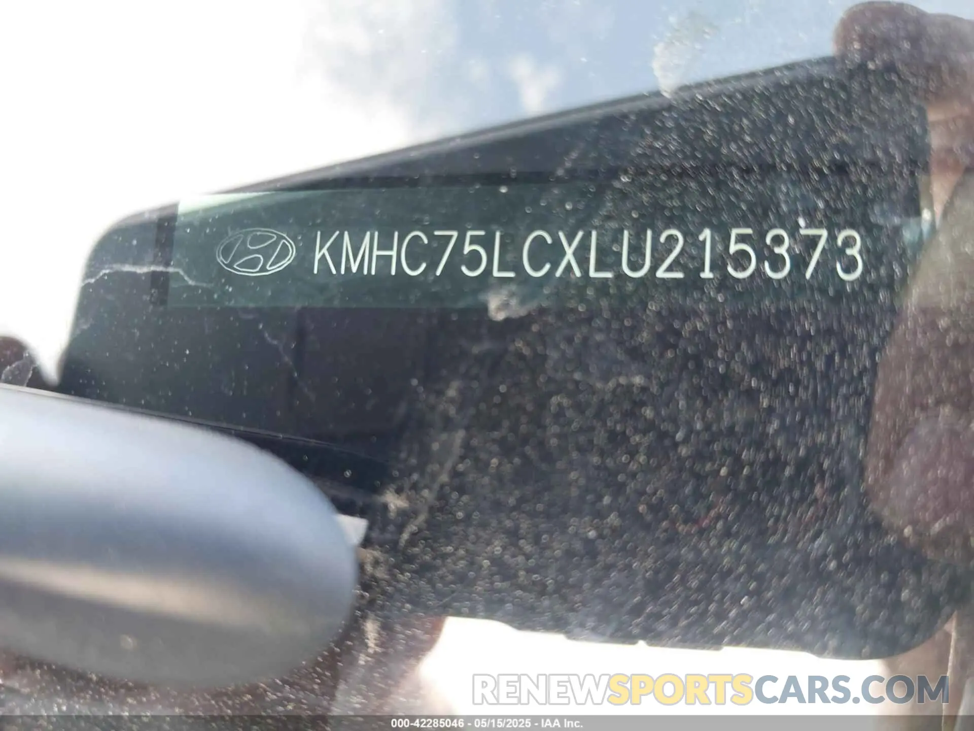 9 Фотография поврежденного автомобиля KMHC75LCXLU215373 HYUNDAI IONIQ HYBRID 2020