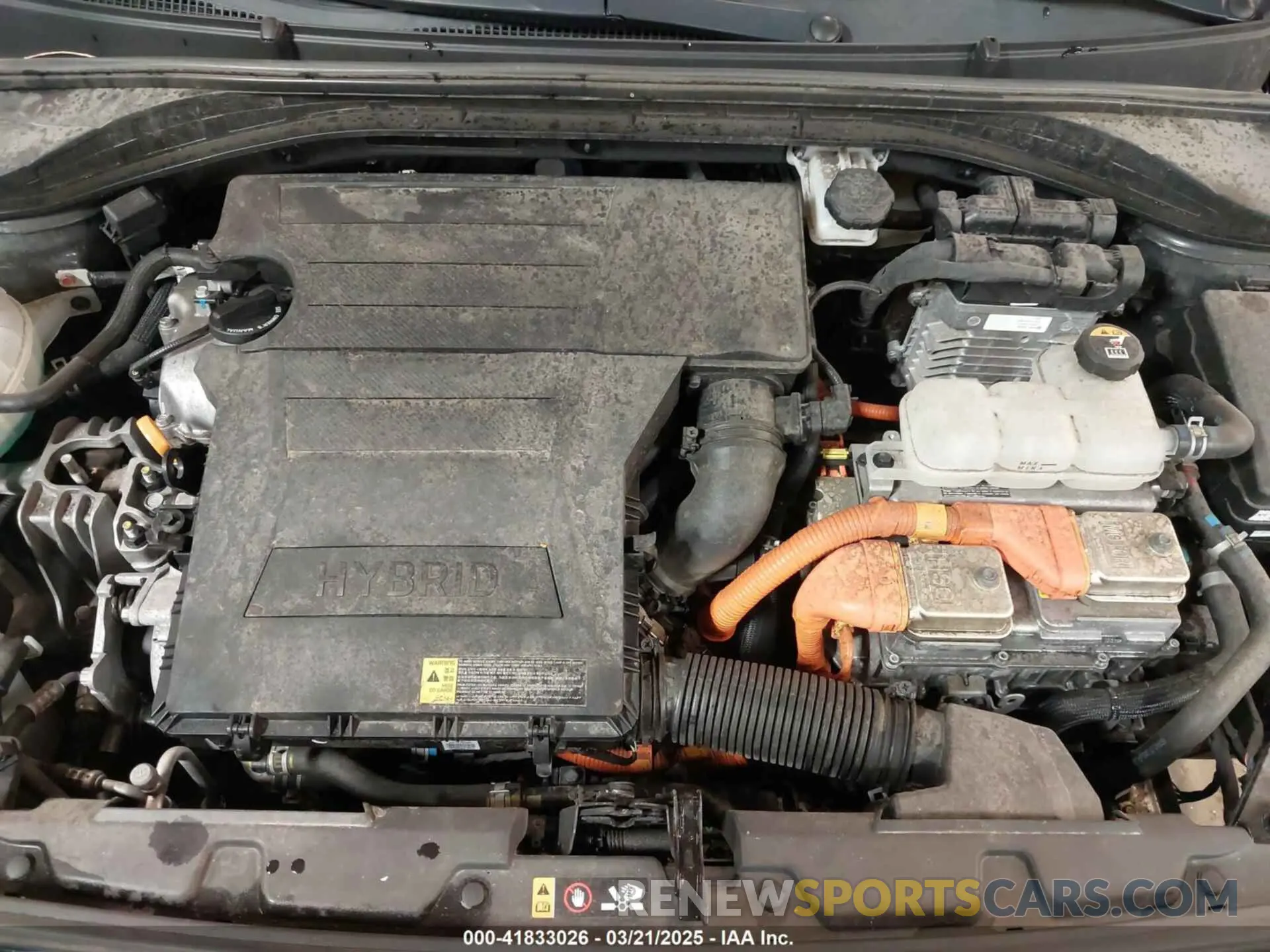 10 Photograph of a damaged car KMHC85LC9LU214700 HYUNDAI IONIQ HYBRID 2020