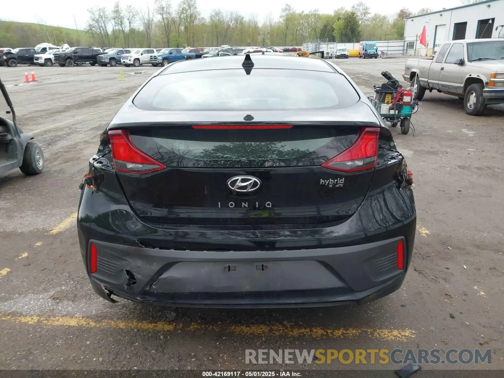 16 Photograph of a damaged car KMHC65LC0MU252971 HYUNDAI IONIQ HYBRID 2021