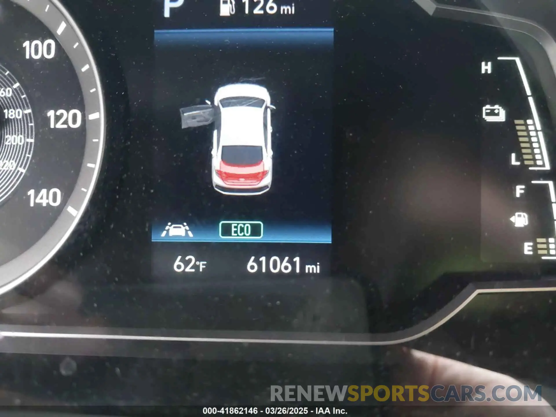 16 Photograph of a damaged car KMHC65LC0NU281307 HYUNDAI IONIQ HYBRID 2022