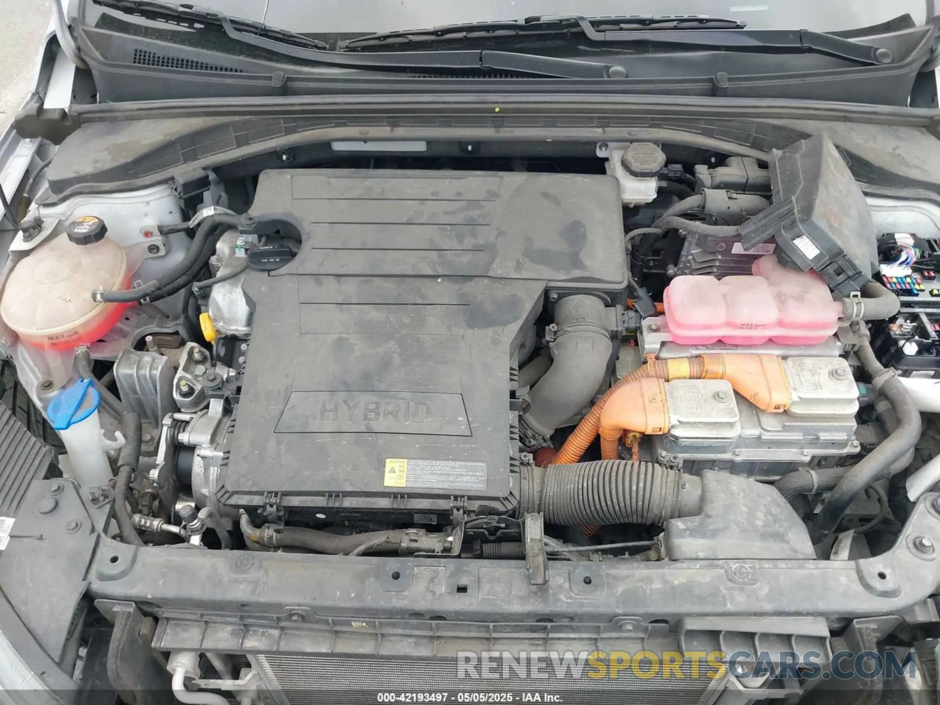10 Фотография поврежденного автомобиля KMHC65LC2NU284905 HYUNDAI IONIQ HYBRID 2022