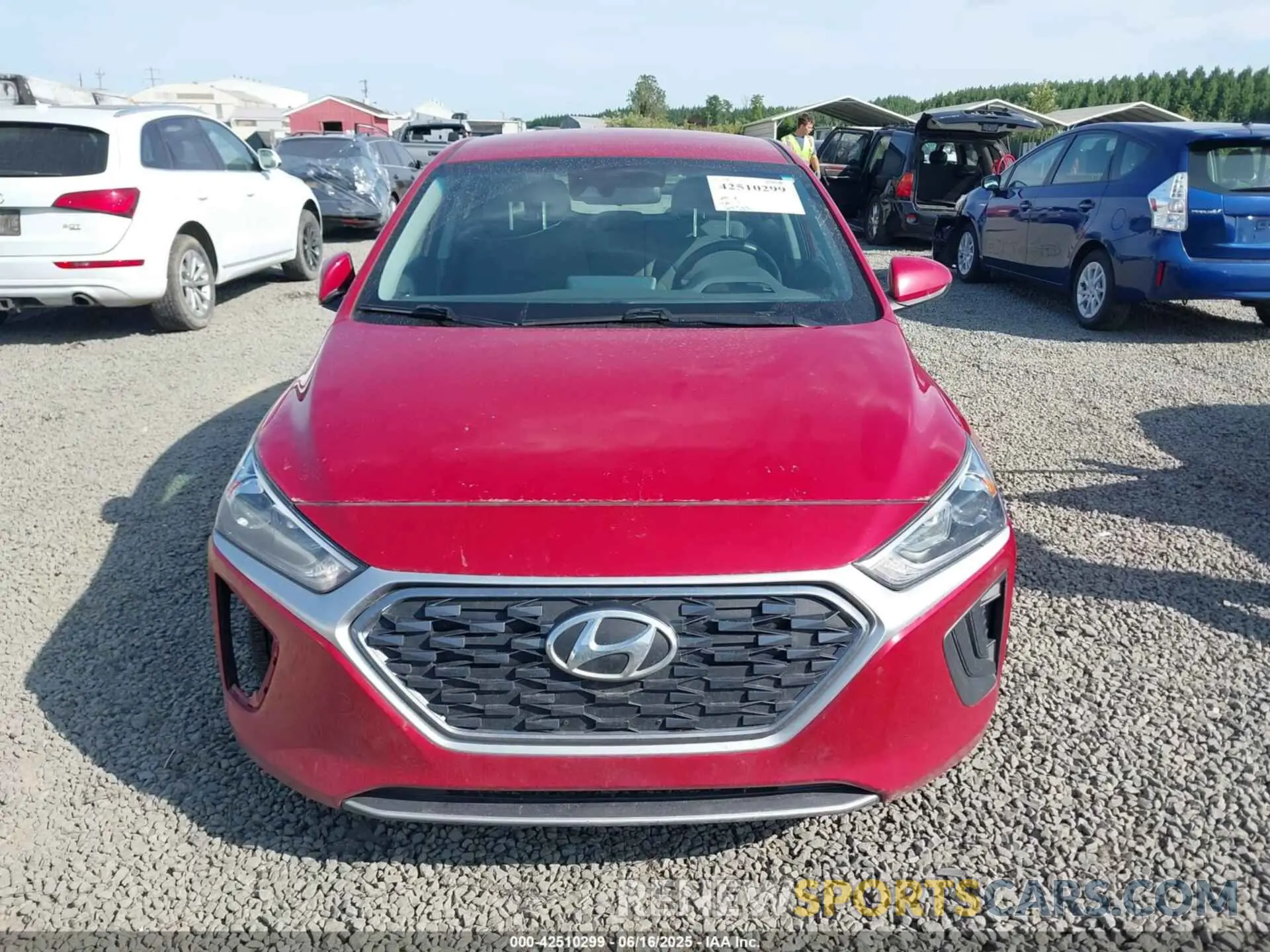 12 Фотография поврежденного автомобиля KMHC65LC6NU275429 HYUNDAI IONIQ HYBRID 2022