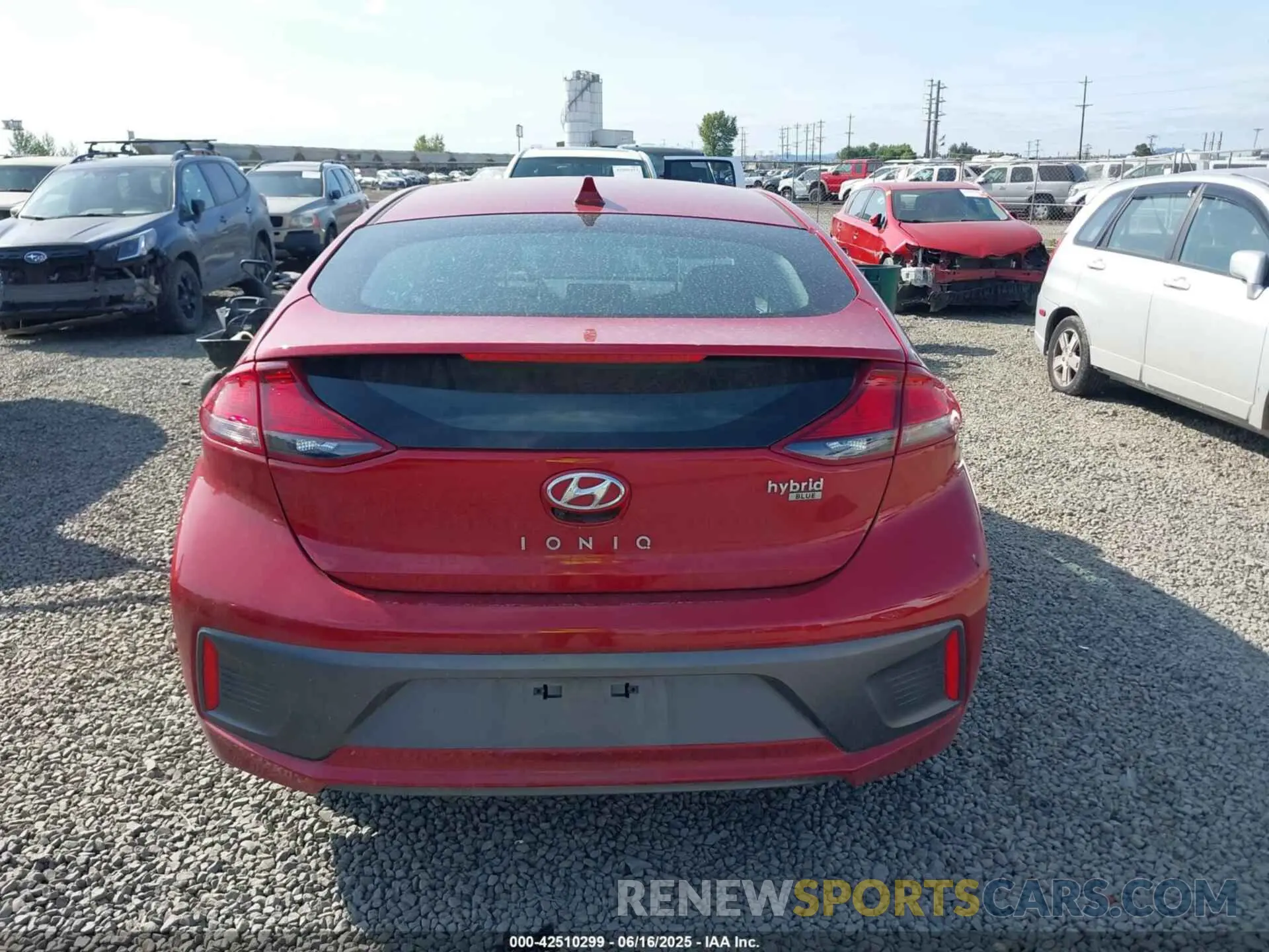 16 Фотография поврежденного автомобиля KMHC65LC6NU275429 HYUNDAI IONIQ HYBRID 2022