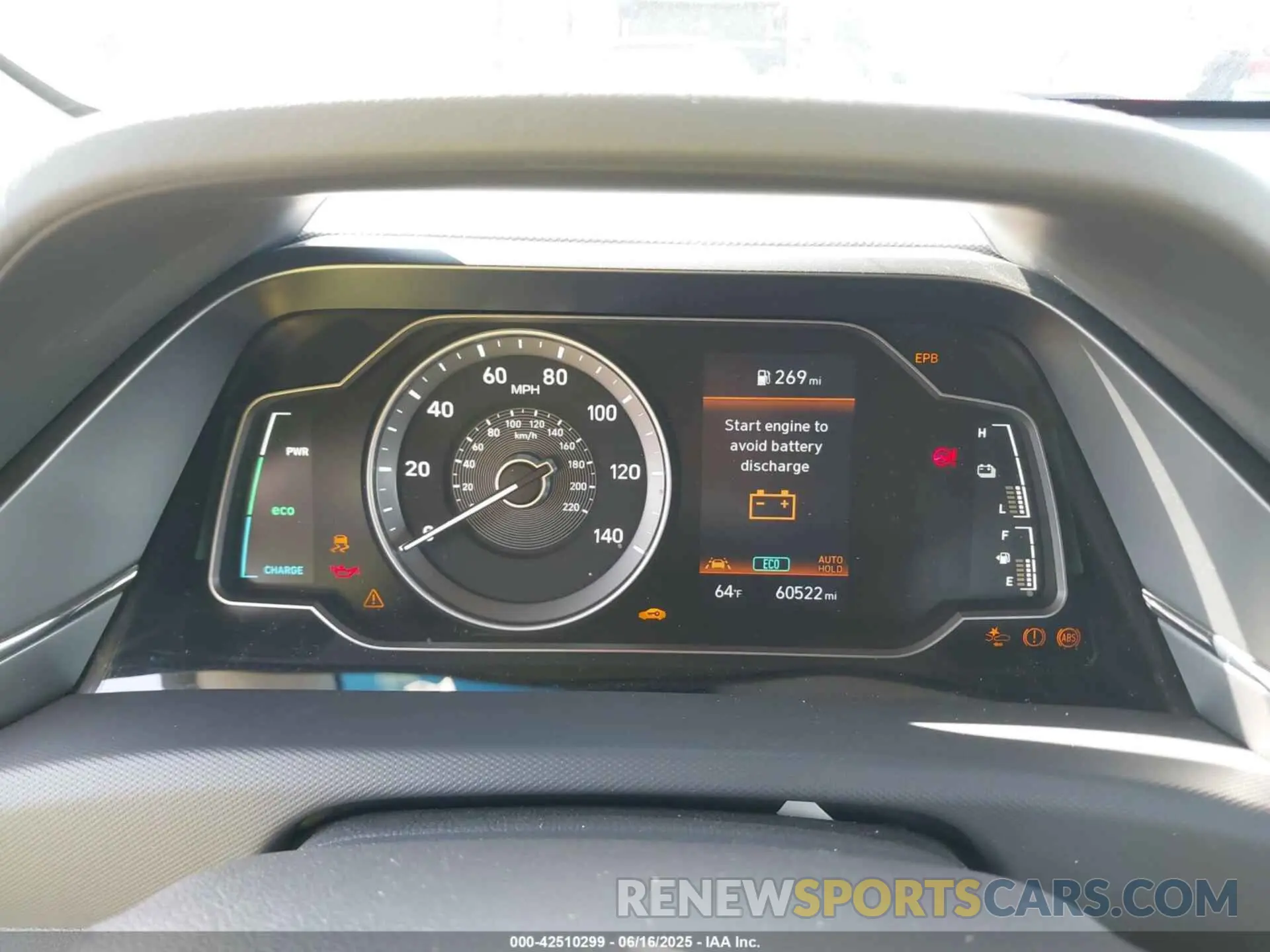 7 Фотография поврежденного автомобиля KMHC65LC6NU275429 HYUNDAI IONIQ HYBRID 2022