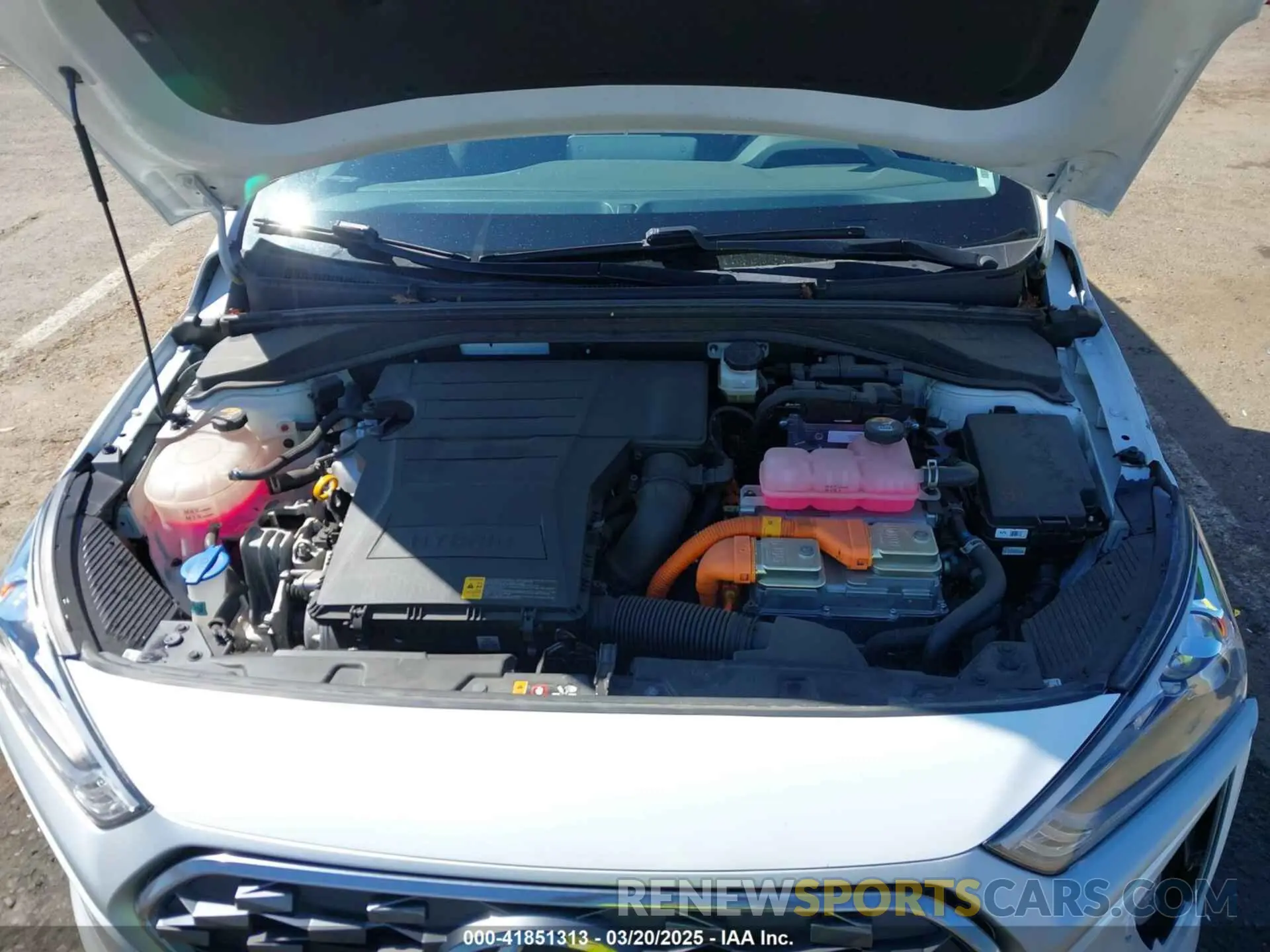 10 Фотография поврежденного автомобиля KMHC75LC1NU268983 HYUNDAI IONIQ HYBRID 2022