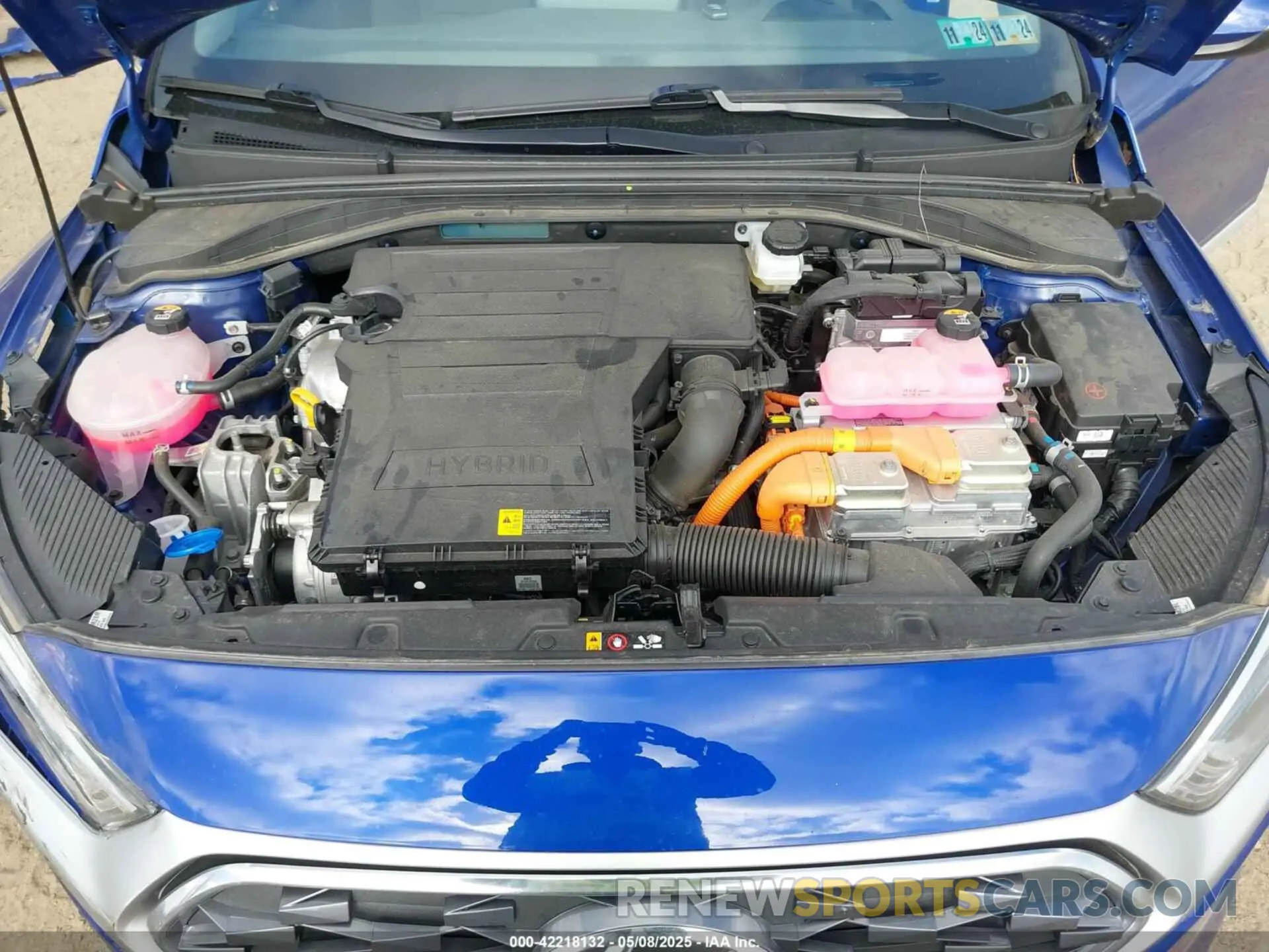 10 Фотография поврежденного автомобиля KMHC75LC5NU269523 HYUNDAI IONIQ HYBRID 2022