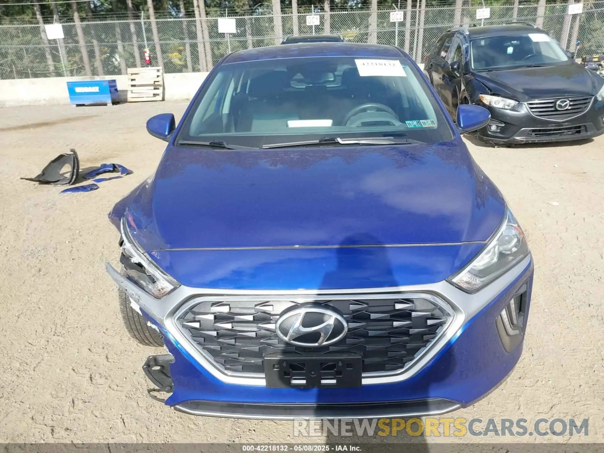 13 Фотография поврежденного автомобиля KMHC75LC5NU269523 HYUNDAI IONIQ HYBRID 2022