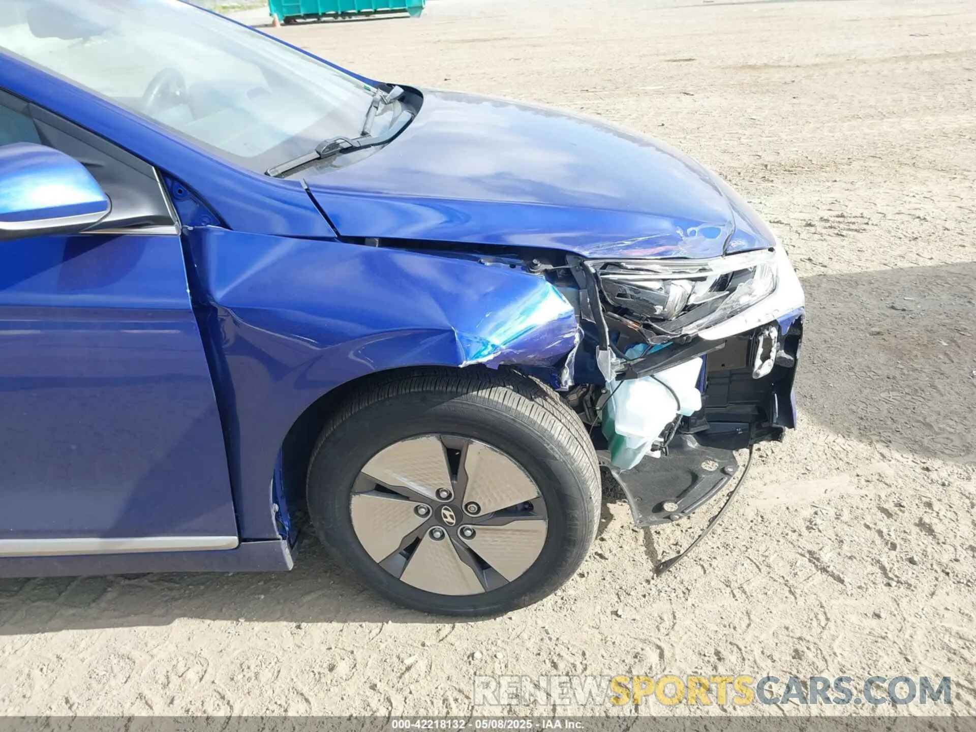 6 Фотография поврежденного автомобиля KMHC75LC5NU269523 HYUNDAI IONIQ HYBRID 2022