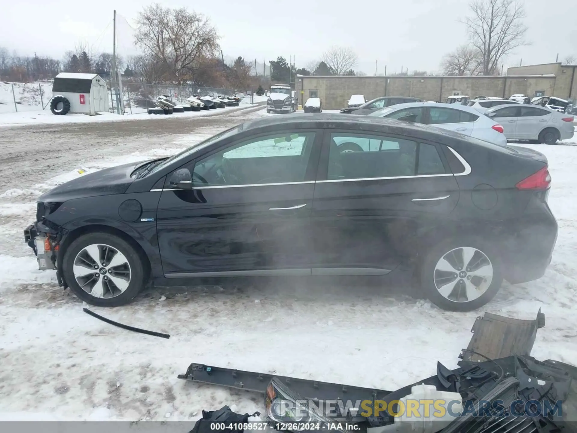 11 Фотография поврежденного автомобиля KMHC75LD7KU147976 HYUNDAI IONIQ PLUG-IN HYBRID 2019