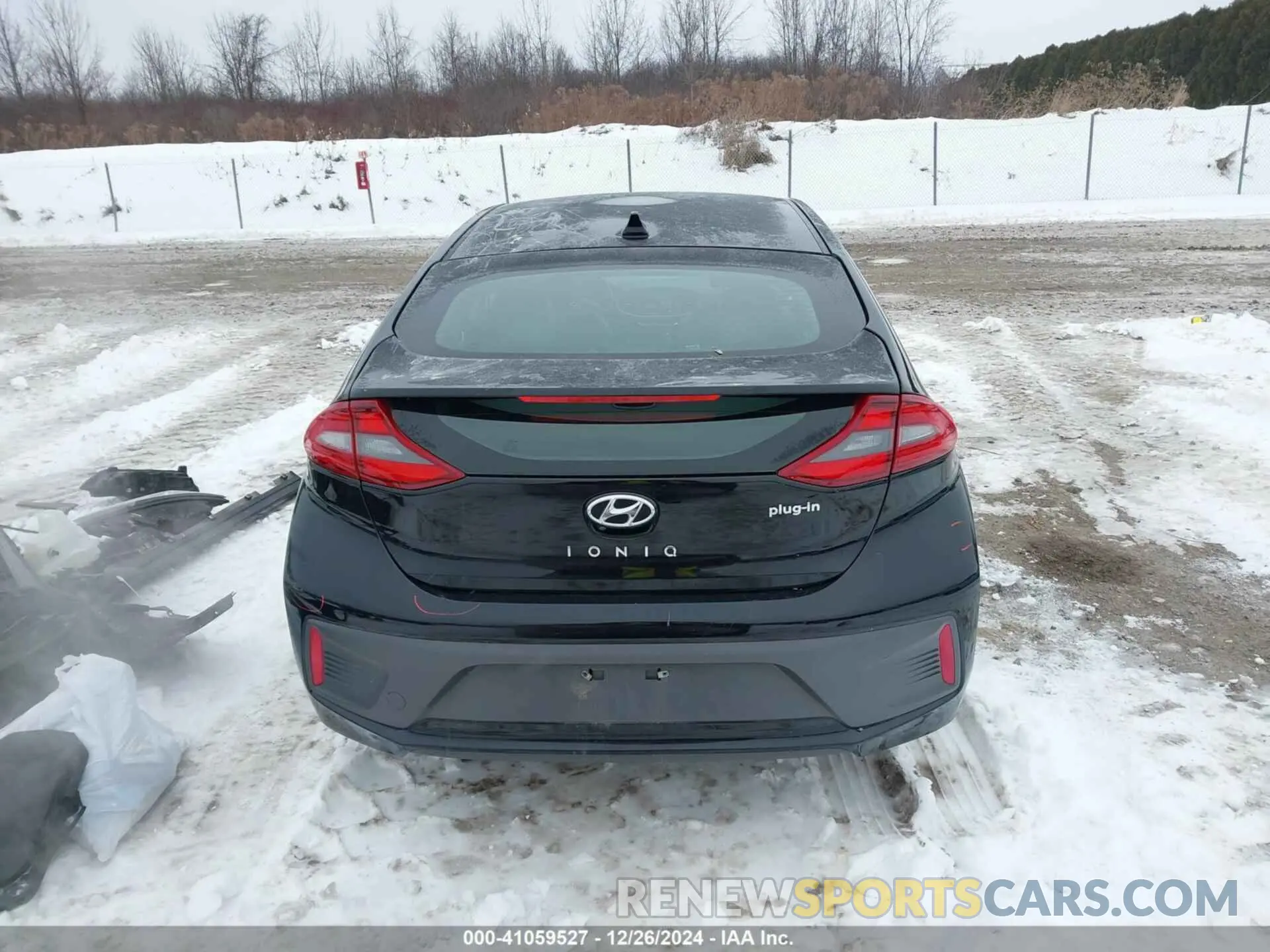 13 Фотография поврежденного автомобиля KMHC75LD7KU147976 HYUNDAI IONIQ PLUG-IN HYBRID 2019