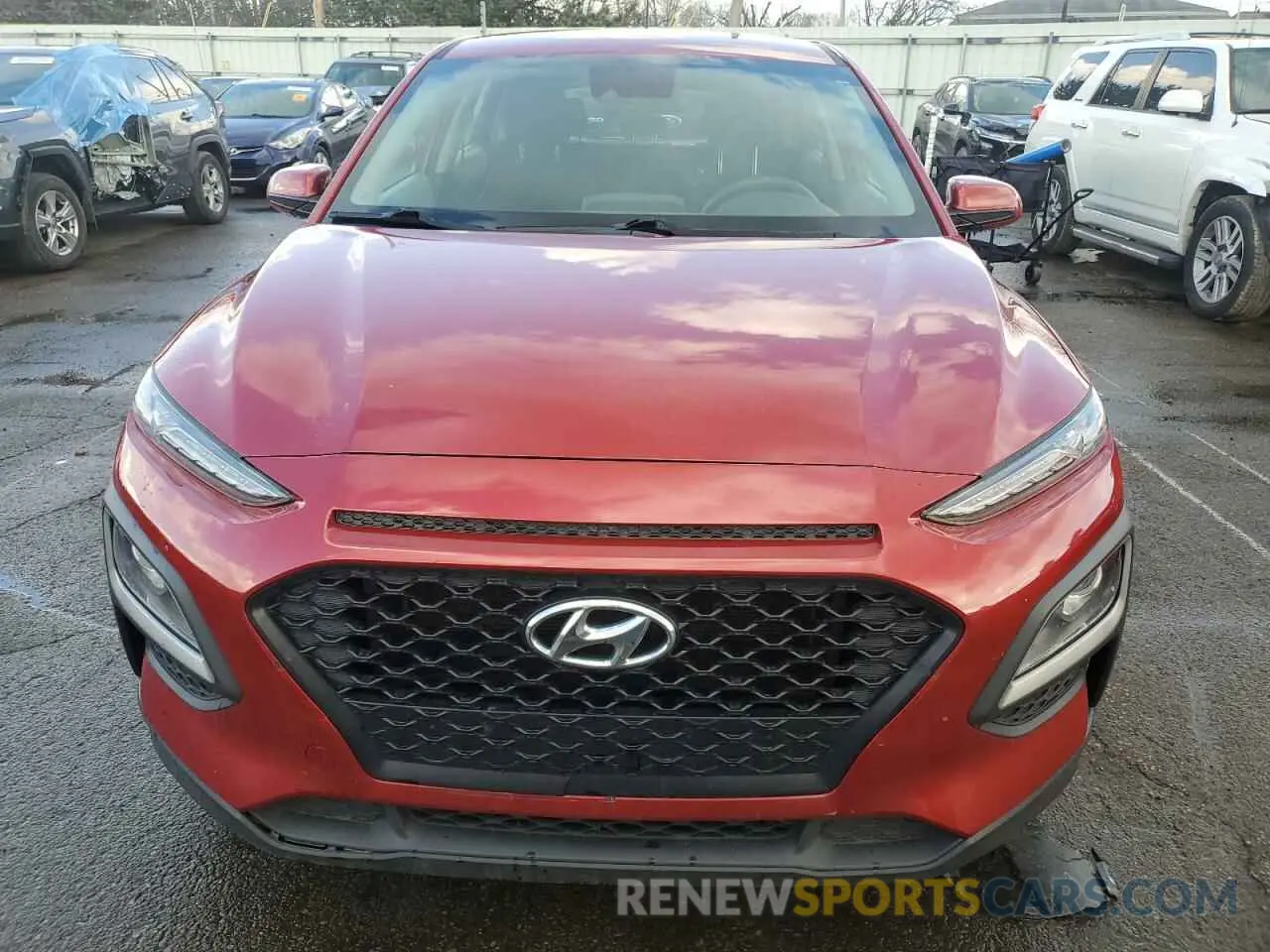 5 Фотография поврежденного автомобиля KM8K12AA0KU243128 HYUNDAI KONA 2019