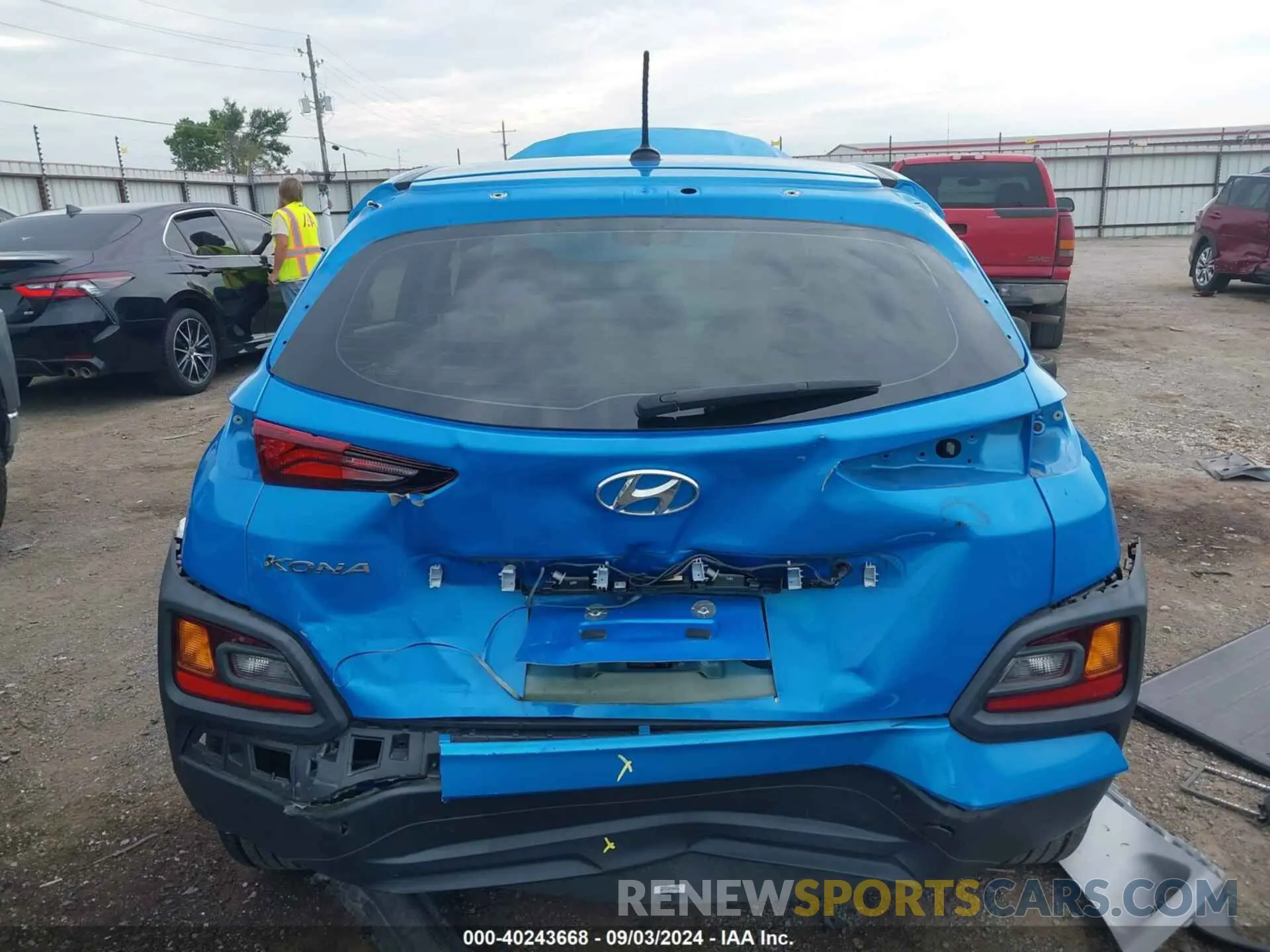 17 Фотография поврежденного автомобиля KM8K12AA0KU286254 HYUNDAI KONA 2019