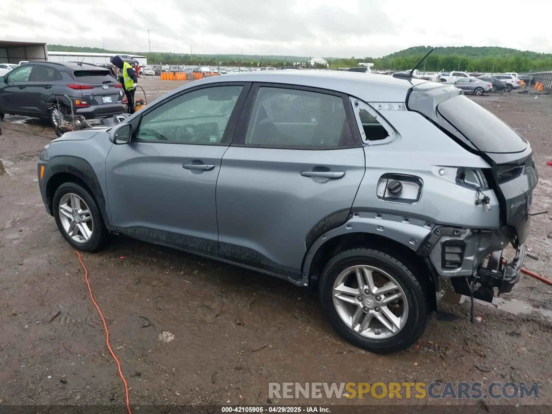 15 Photograph of a damaged car KM8K12AA1KU207710 HYUNDAI KONA 2019