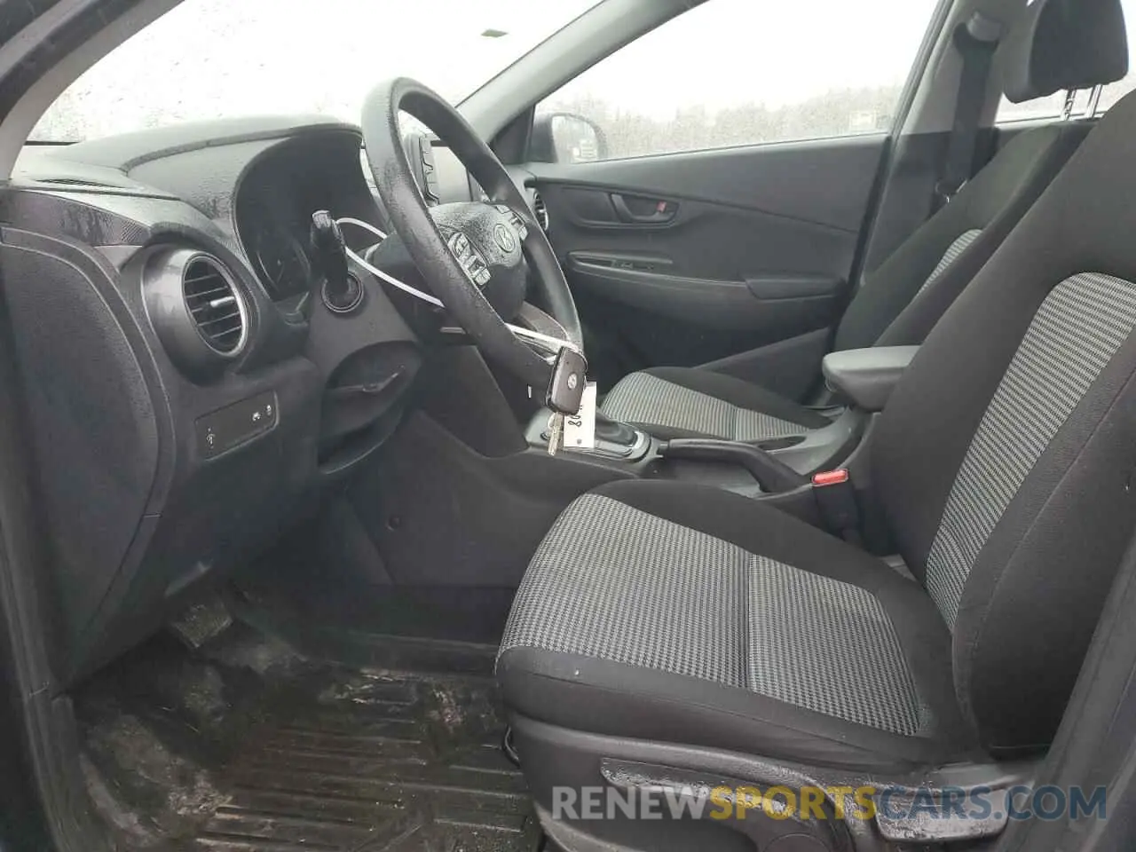 7 Photograph of a damaged car KM8K12AA1KU260830 HYUNDAI KONA 2019