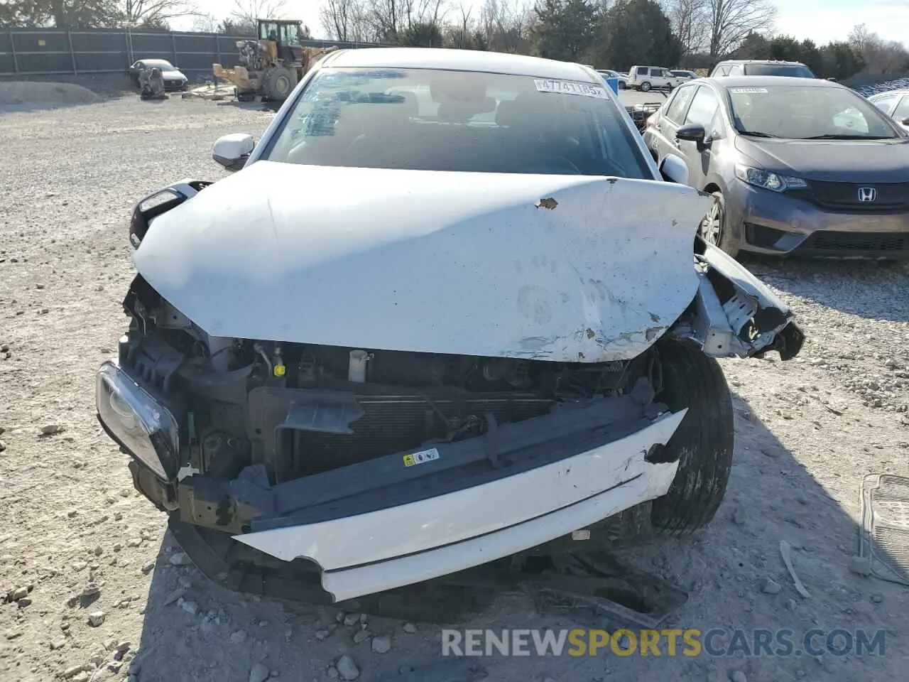 5 Photograph of a damaged car KM8K12AA2KU242241 HYUNDAI KONA 2019