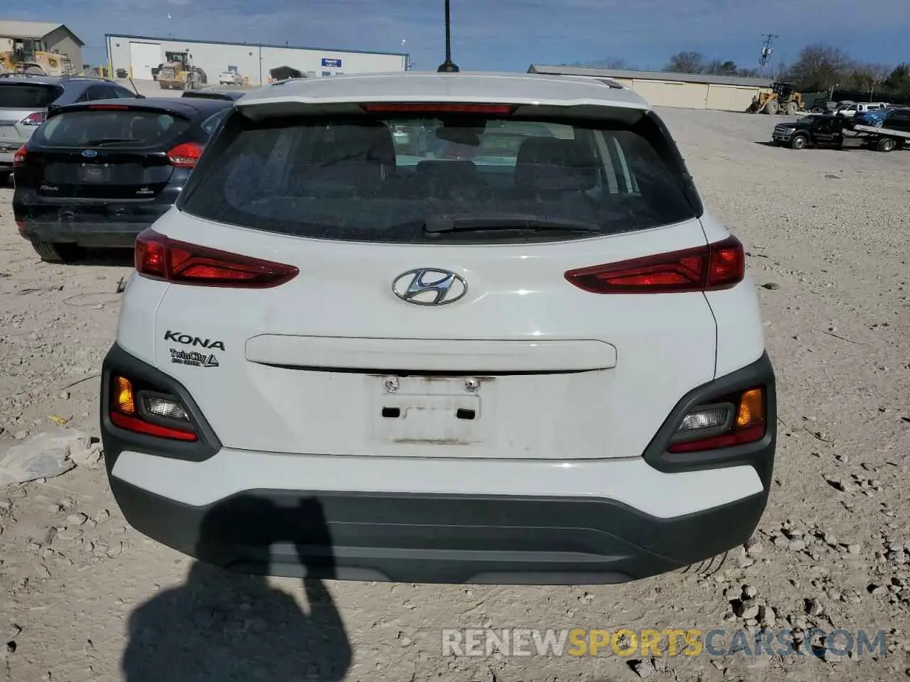 6 Photograph of a damaged car KM8K12AA2KU242241 HYUNDAI KONA 2019