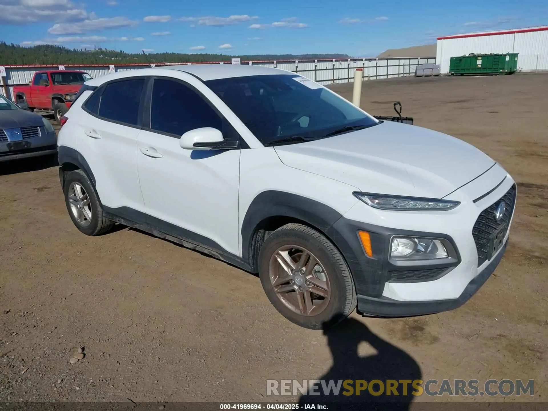 1 Фотография поврежденного автомобиля KM8K12AA4KU225392 HYUNDAI KONA 2019
