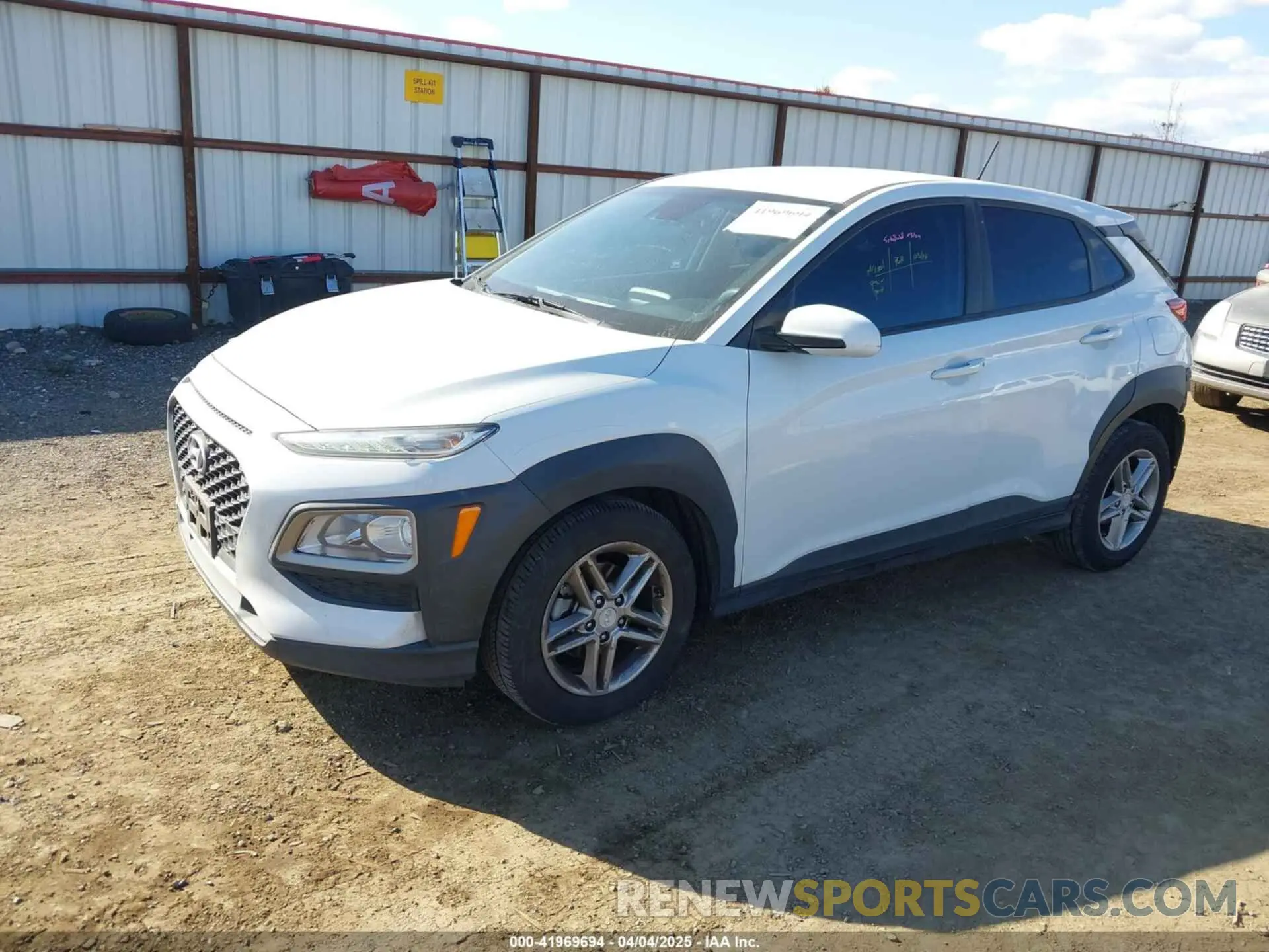 2 Фотография поврежденного автомобиля KM8K12AA4KU225392 HYUNDAI KONA 2019