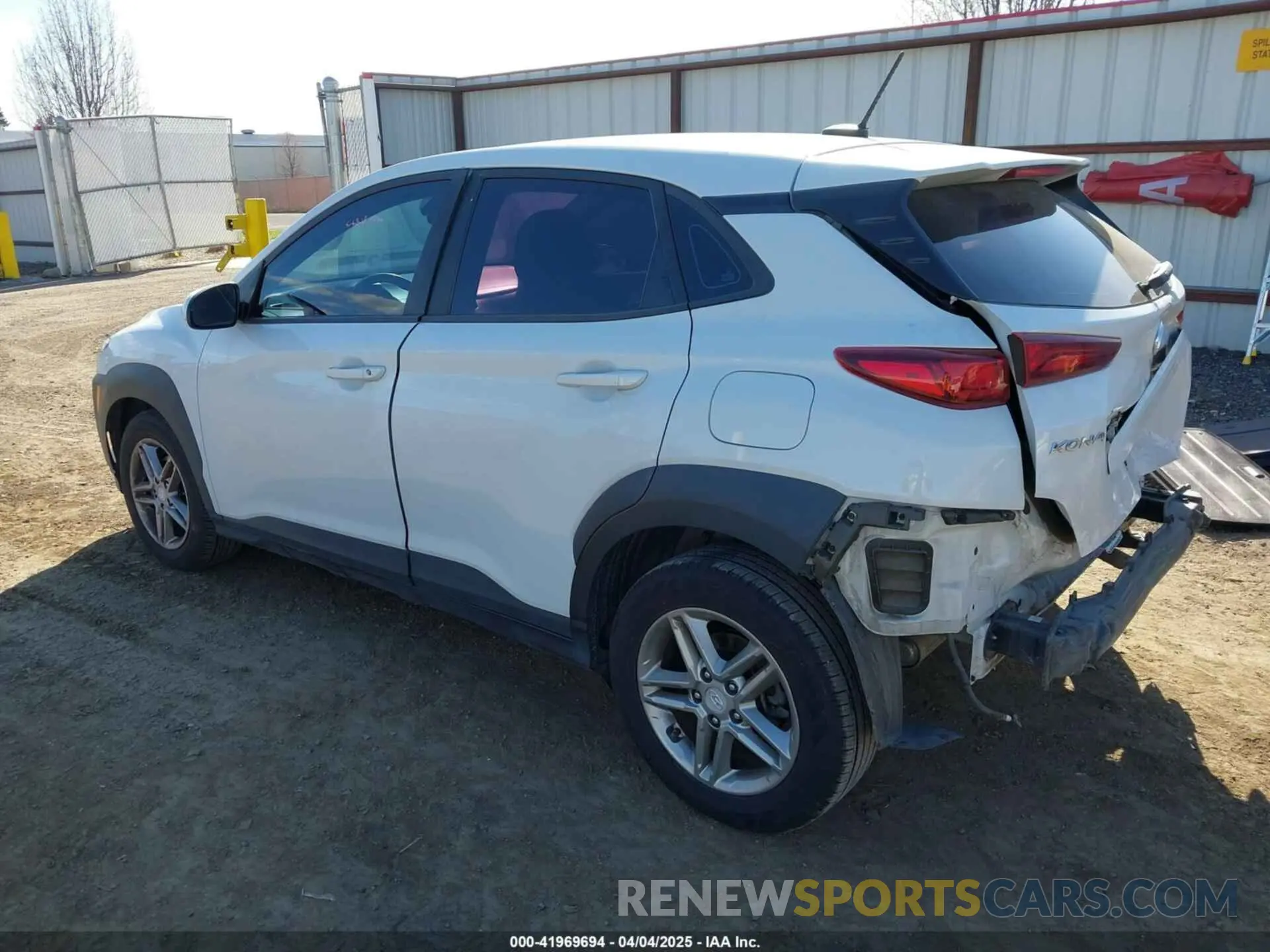 3 Фотография поврежденного автомобиля KM8K12AA4KU225392 HYUNDAI KONA 2019