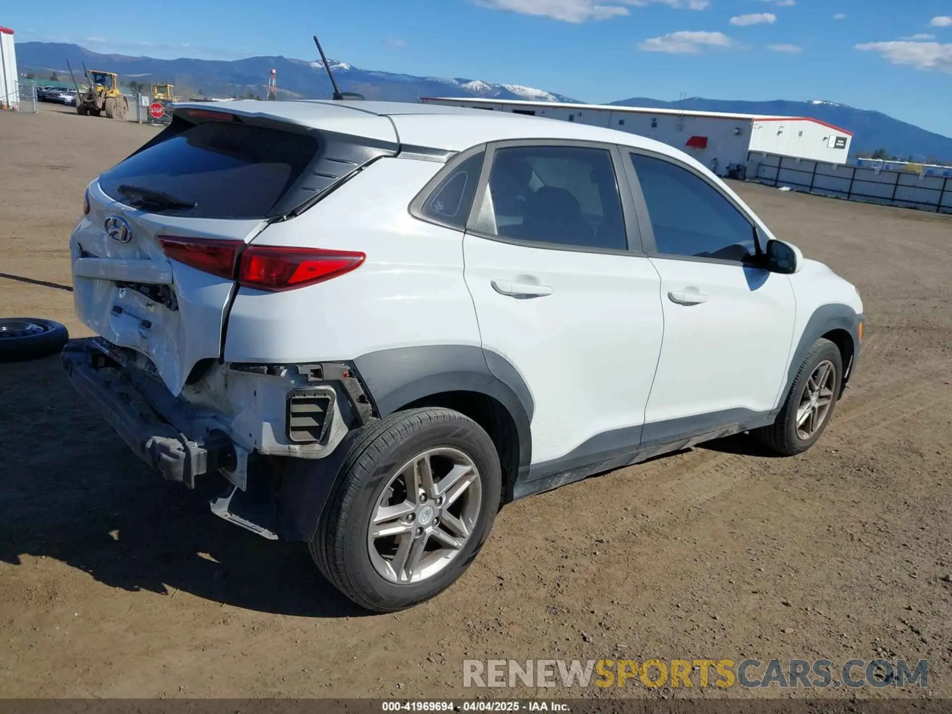 4 Фотография поврежденного автомобиля KM8K12AA4KU225392 HYUNDAI KONA 2019