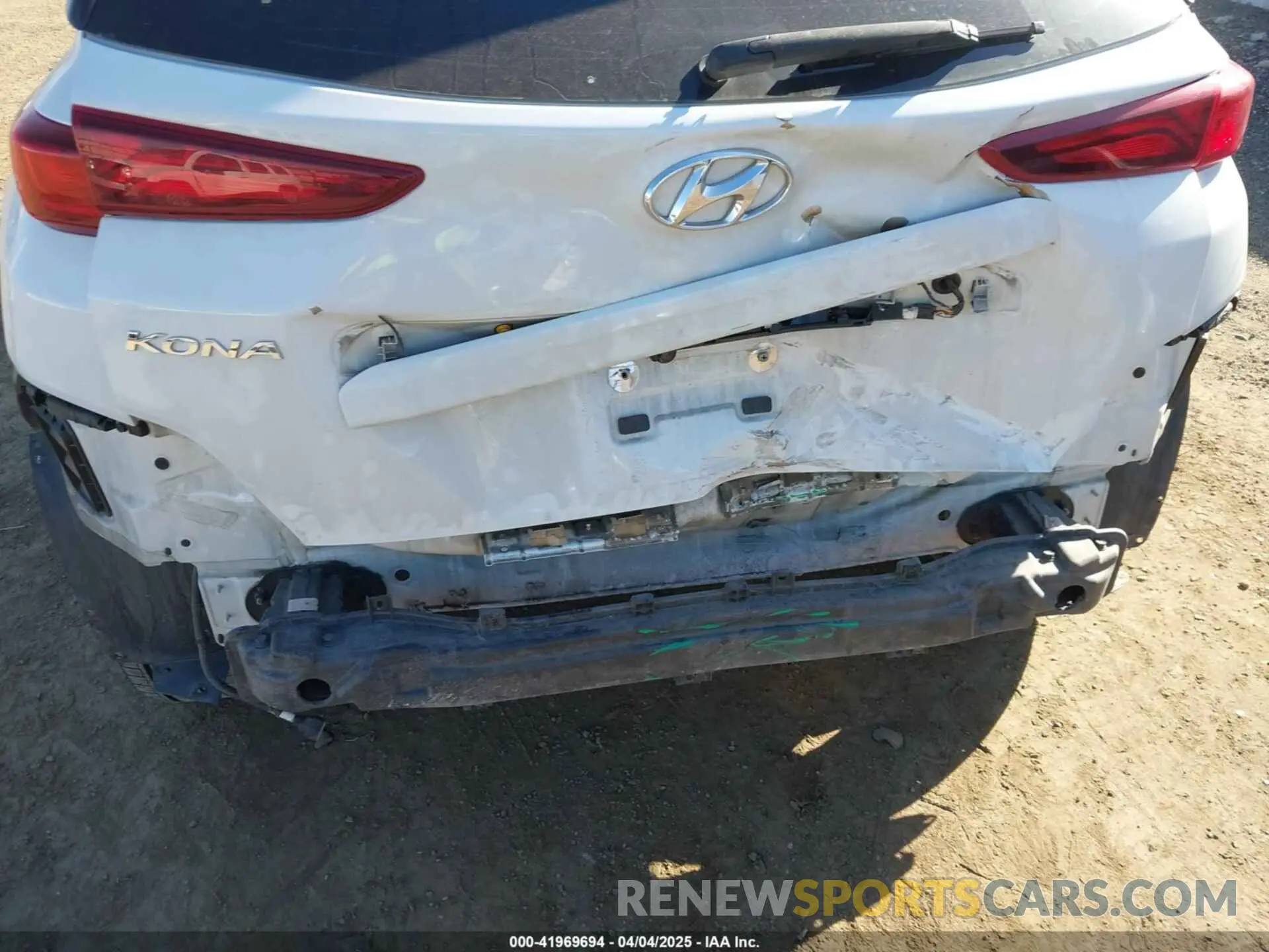 6 Фотография поврежденного автомобиля KM8K12AA4KU225392 HYUNDAI KONA 2019