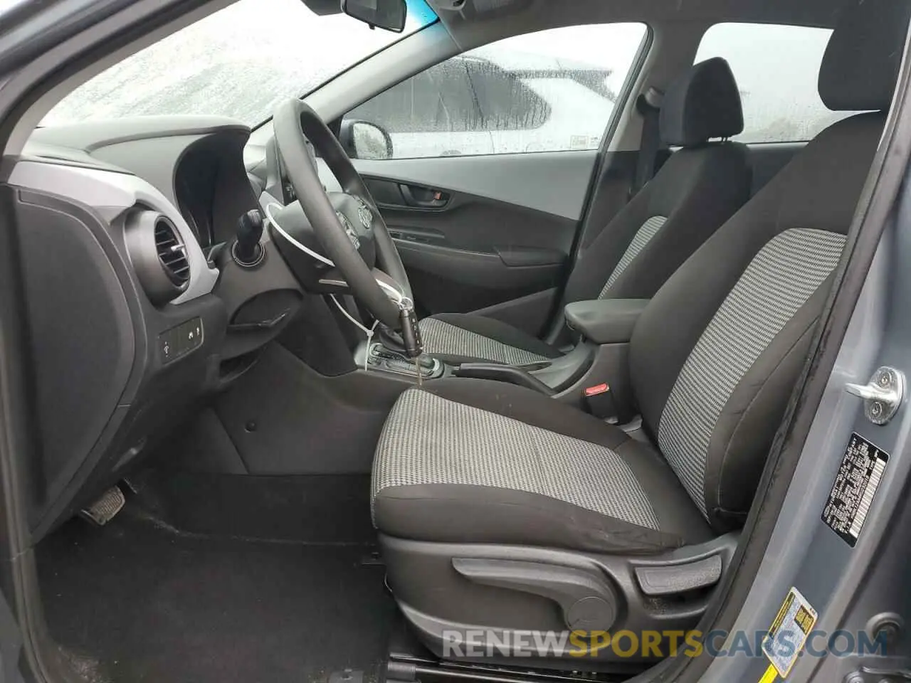 7 Photograph of a damaged car KM8K12AA4KU232018 HYUNDAI KONA 2019