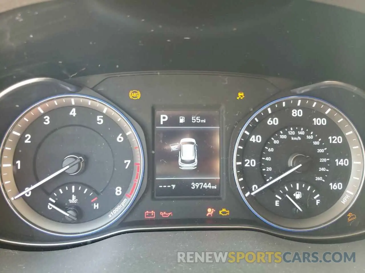 9 Photograph of a damaged car KM8K12AA4KU295054 HYUNDAI KONA 2019