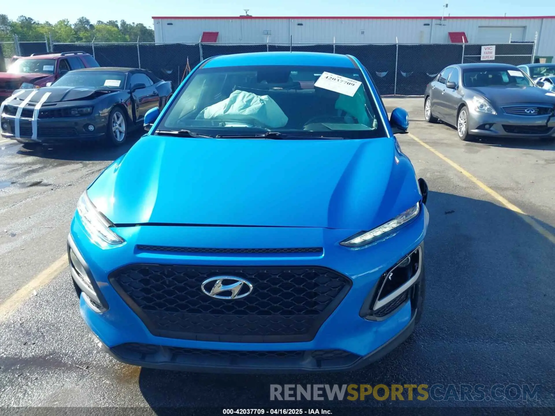 12 Фотография поврежденного автомобиля KM8K12AA4KU296799 HYUNDAI KONA 2019