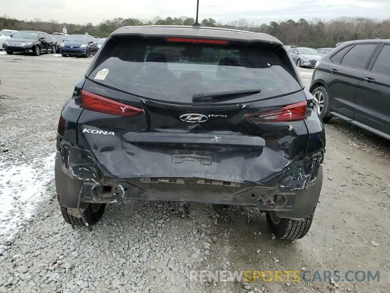 6 Photograph of a damaged car KM8K12AA4KU336184 HYUNDAI KONA 2019