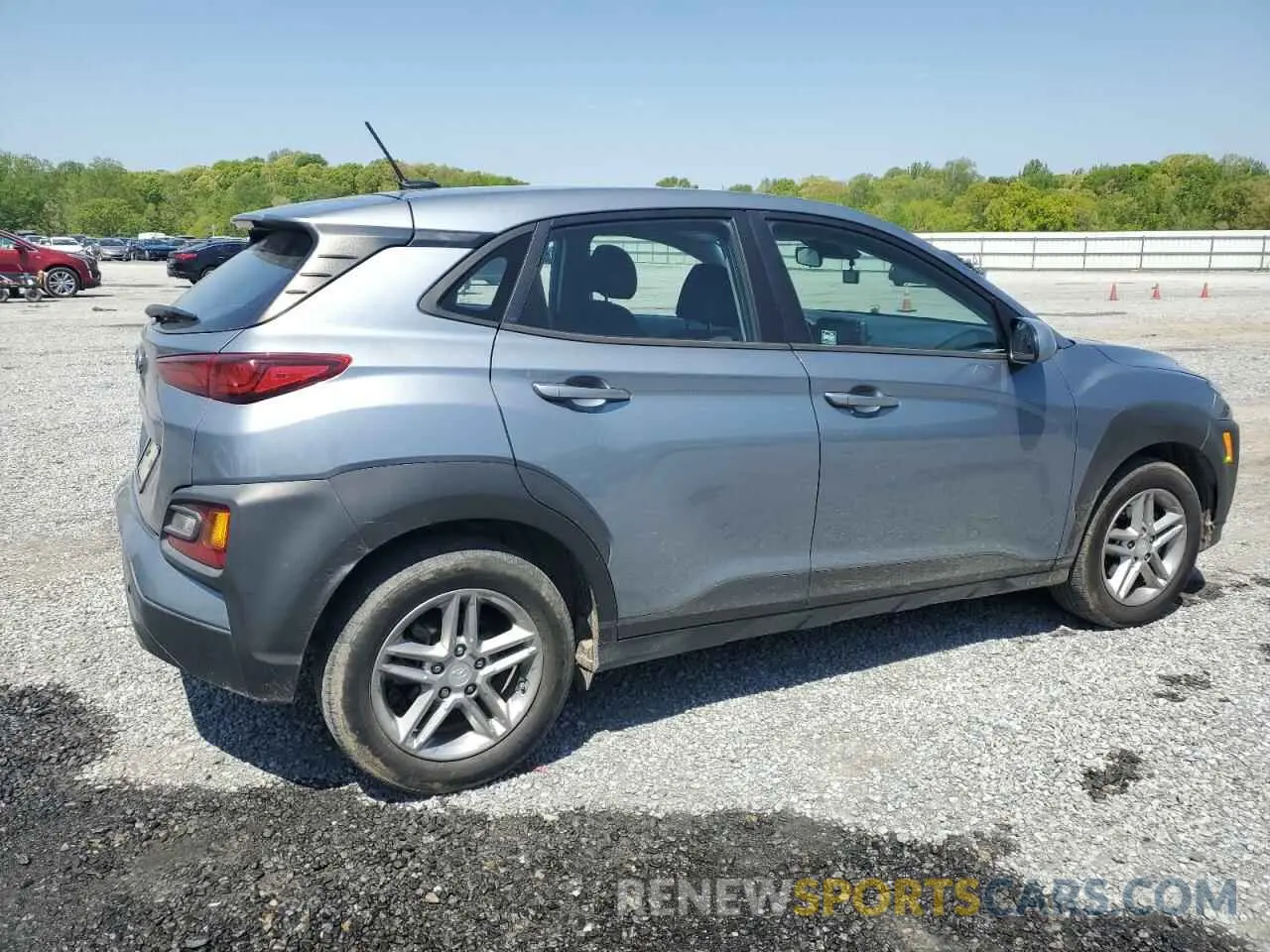 3 Photograph of a damaged car KM8K12AA6KU310220 HYUNDAI KONA 2019