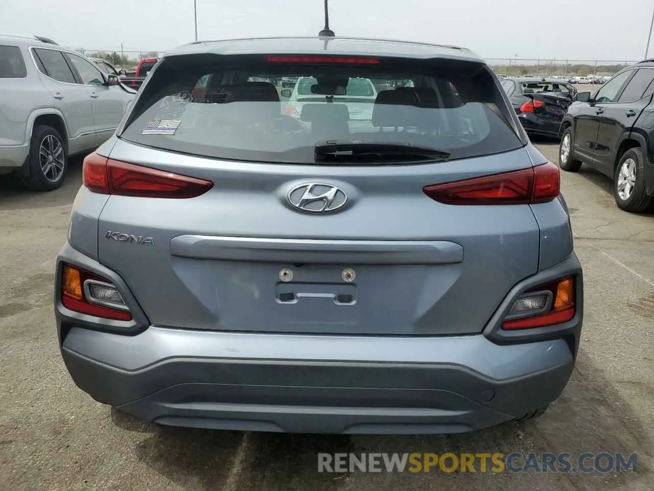 6 Photograph of a damaged car KM8K12AA7KU254899 HYUNDAI KONA 2019