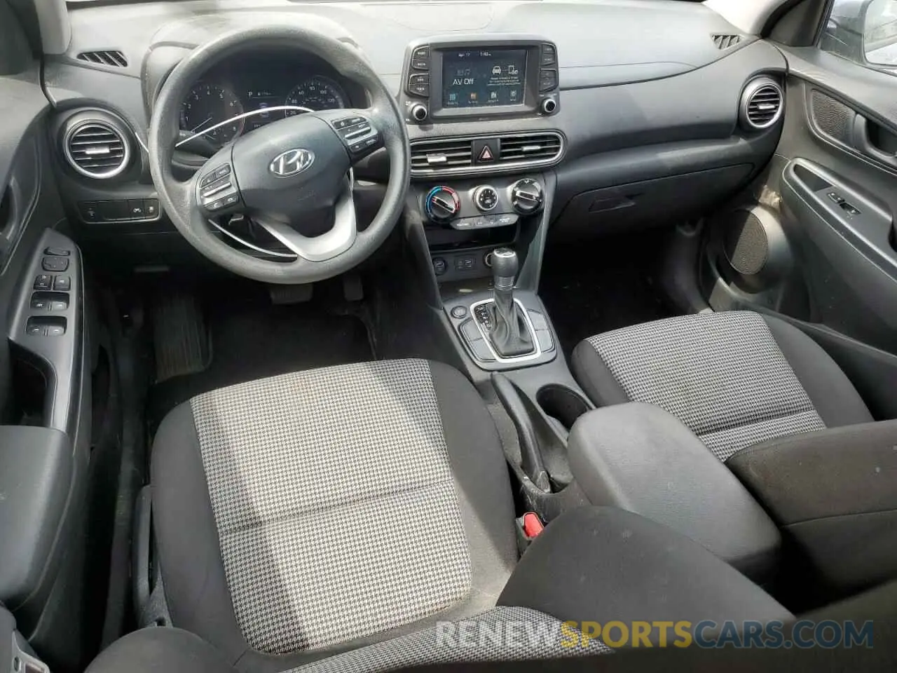 8 Photograph of a damaged car KM8K12AA7KU254899 HYUNDAI KONA 2019