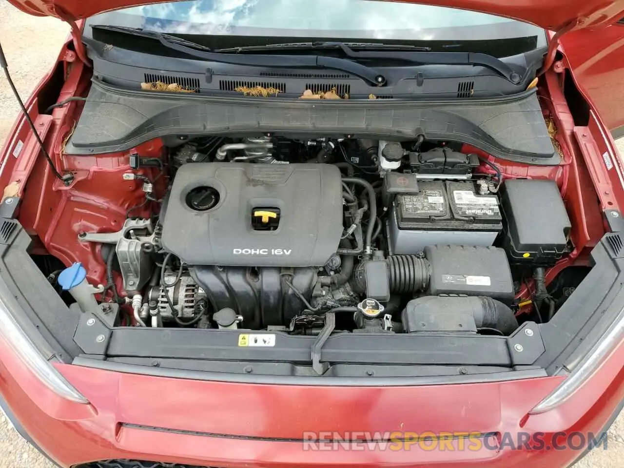 11 Photograph of a damaged car KM8K12AA7KU259097 HYUNDAI KONA 2019