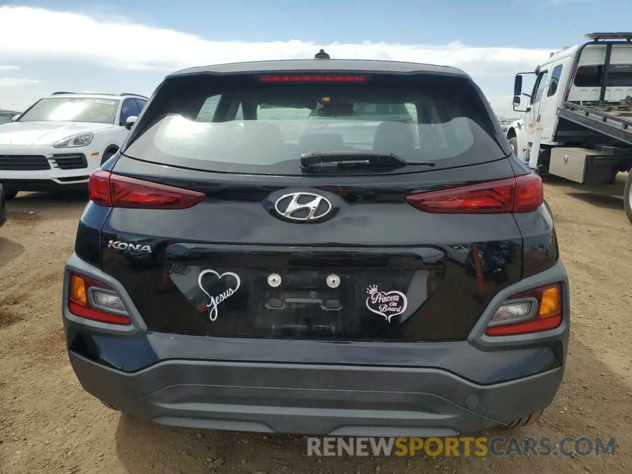 6 Photograph of a damaged car KM8K12AA8KU297311 HYUNDAI KONA 2019