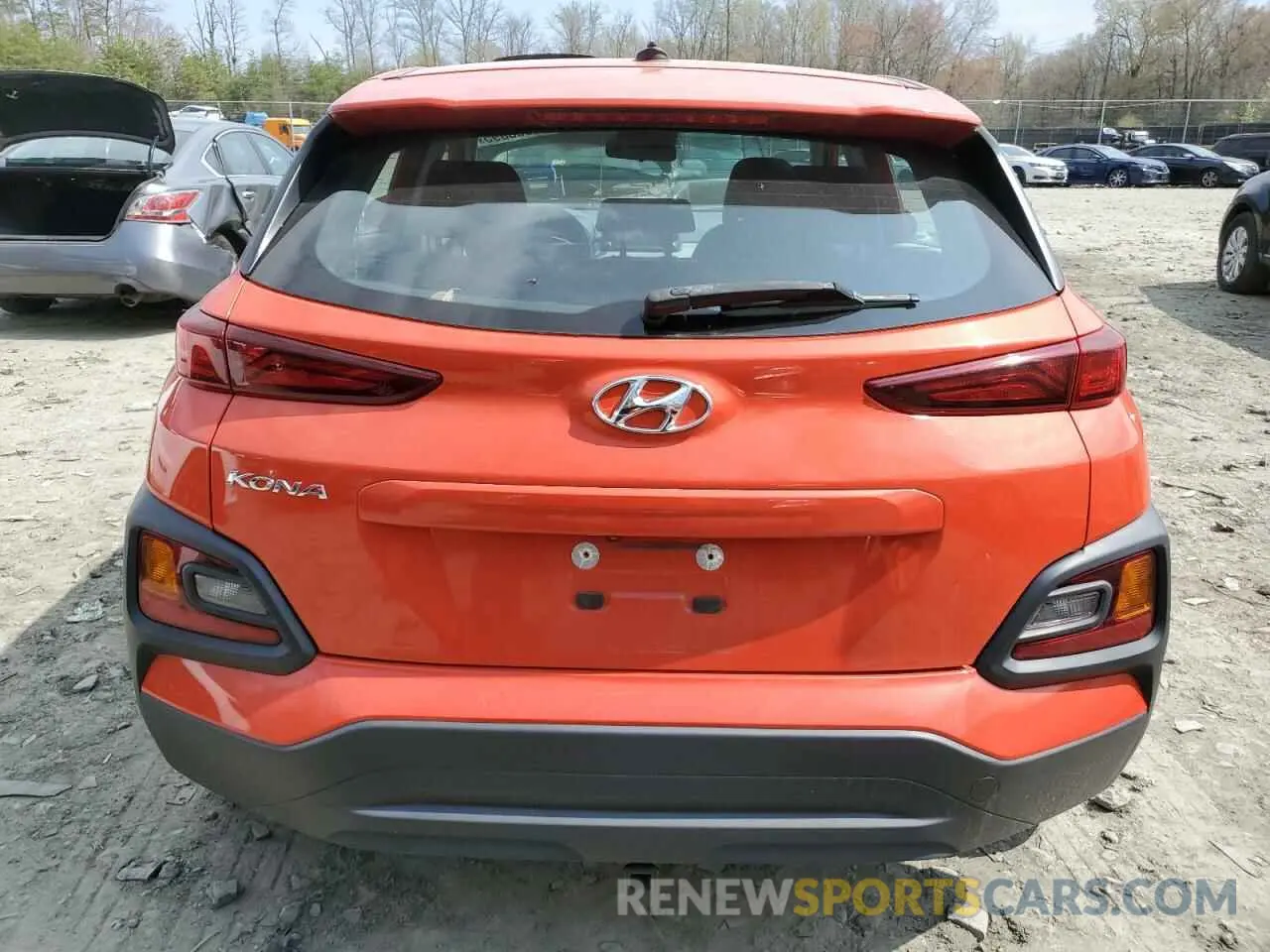 6 Фотография поврежденного автомобиля KM8K12AA8KU390572 HYUNDAI KONA 2019