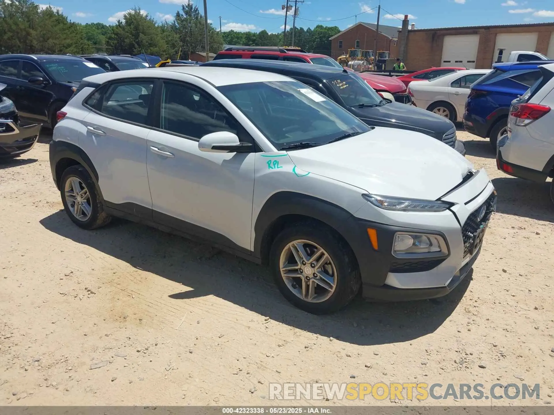 1 Фотография поврежденного автомобиля KM8K12AA9KU237912 HYUNDAI KONA 2019