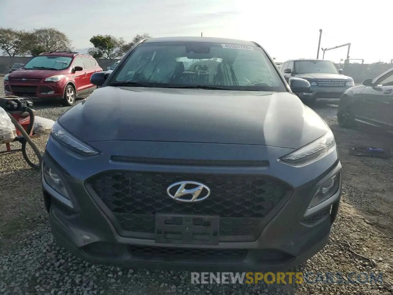5 Photograph of a damaged car KM8K12AA9KU323625 HYUNDAI KONA 2019