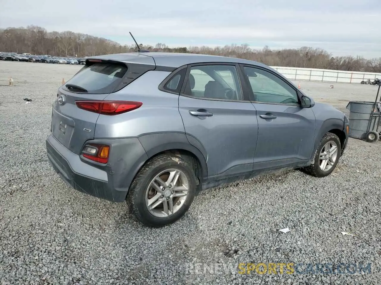 3 Photograph of a damaged car KM8K1CAA0KU217375 HYUNDAI KONA 2019