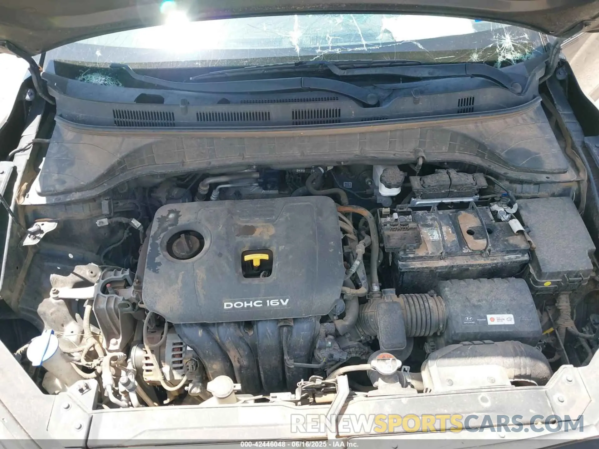 10 Photograph of a damaged car KM8K1CAA0KU292500 HYUNDAI KONA 2019