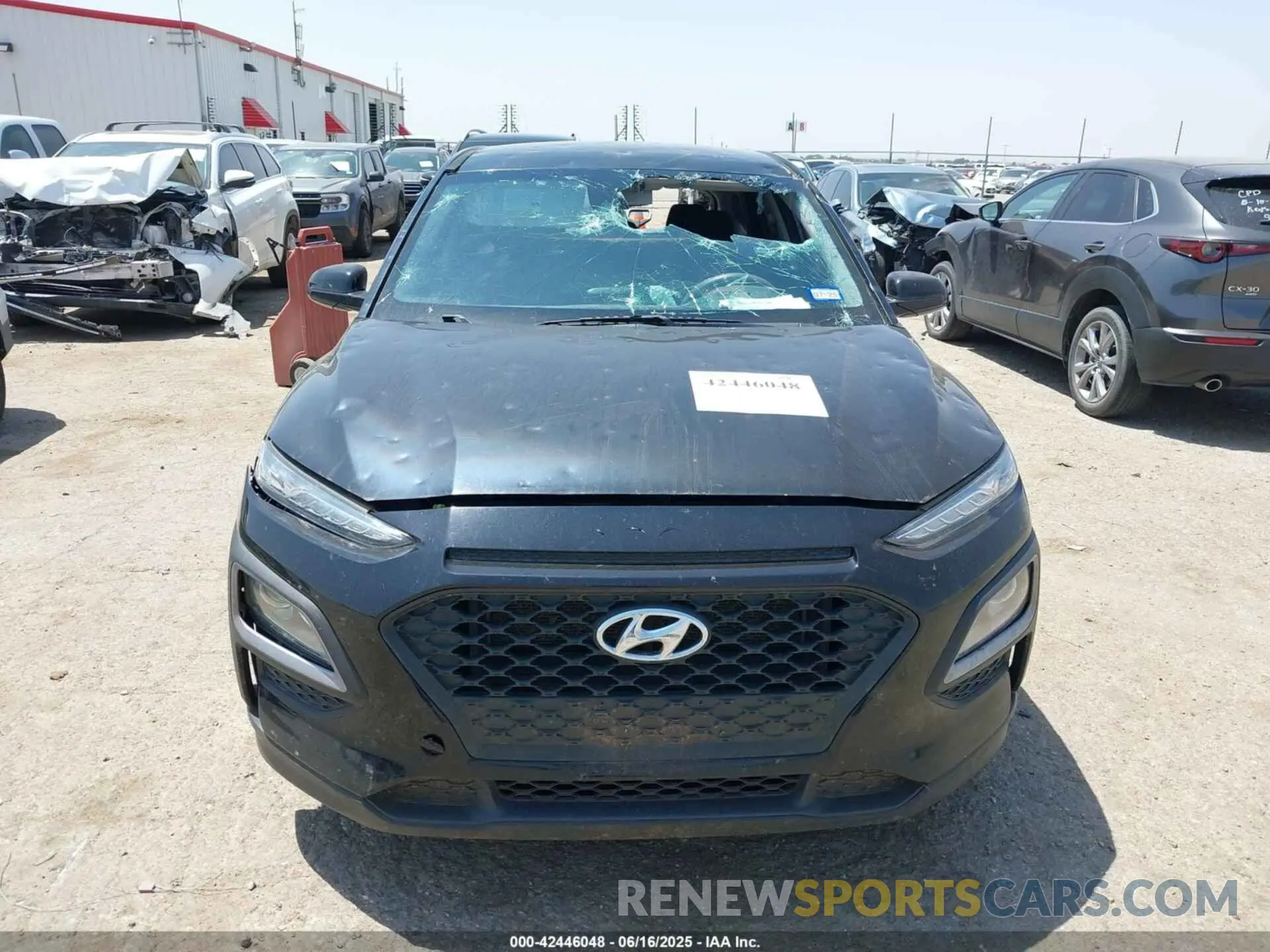 12 Photograph of a damaged car KM8K1CAA0KU292500 HYUNDAI KONA 2019