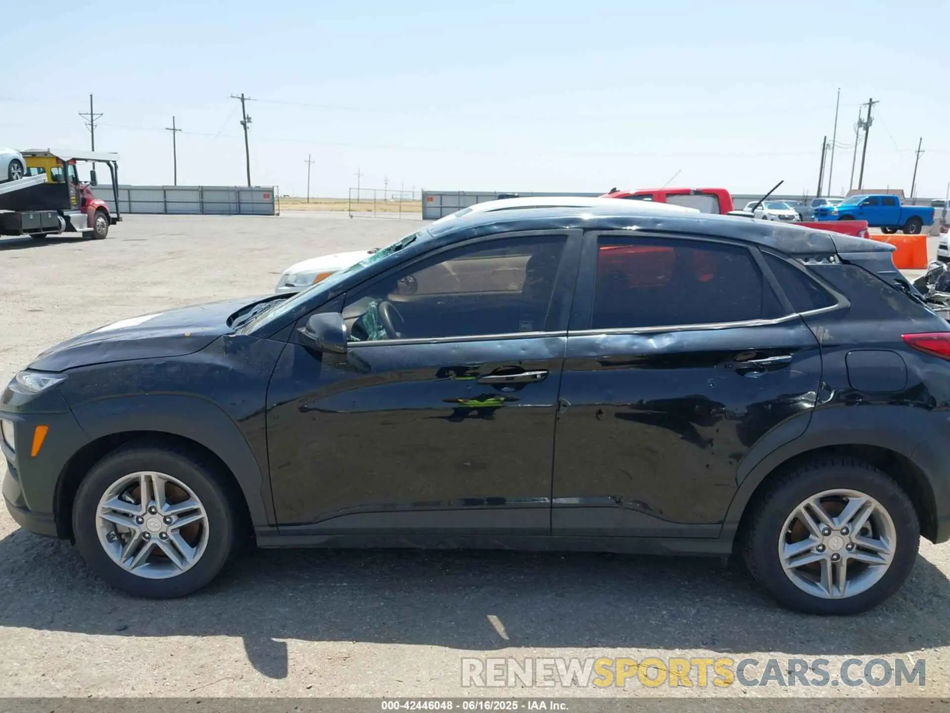 14 Photograph of a damaged car KM8K1CAA0KU292500 HYUNDAI KONA 2019