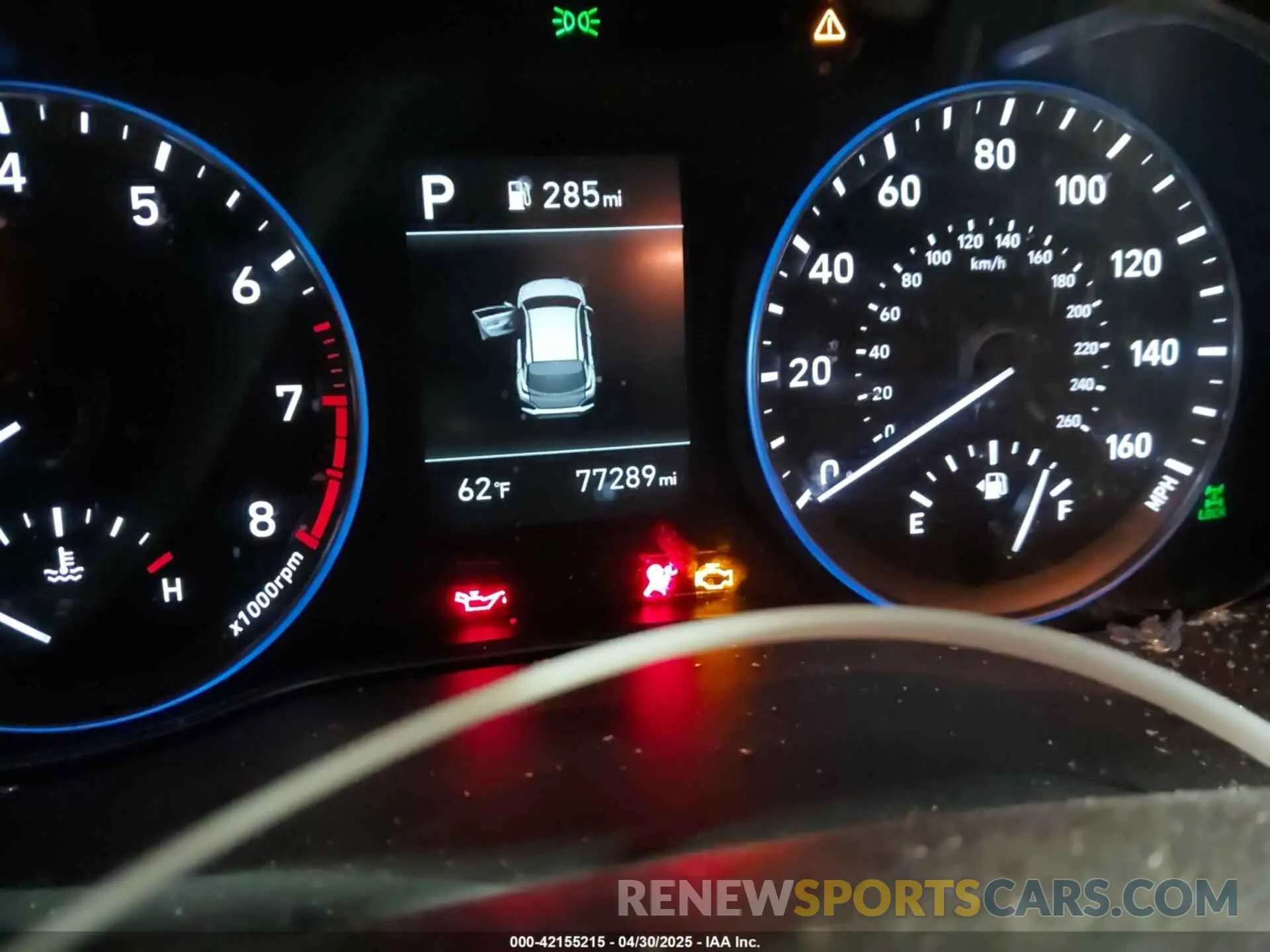 15 Photograph of a damaged car KM8K1CAA3KU217712 HYUNDAI KONA 2019