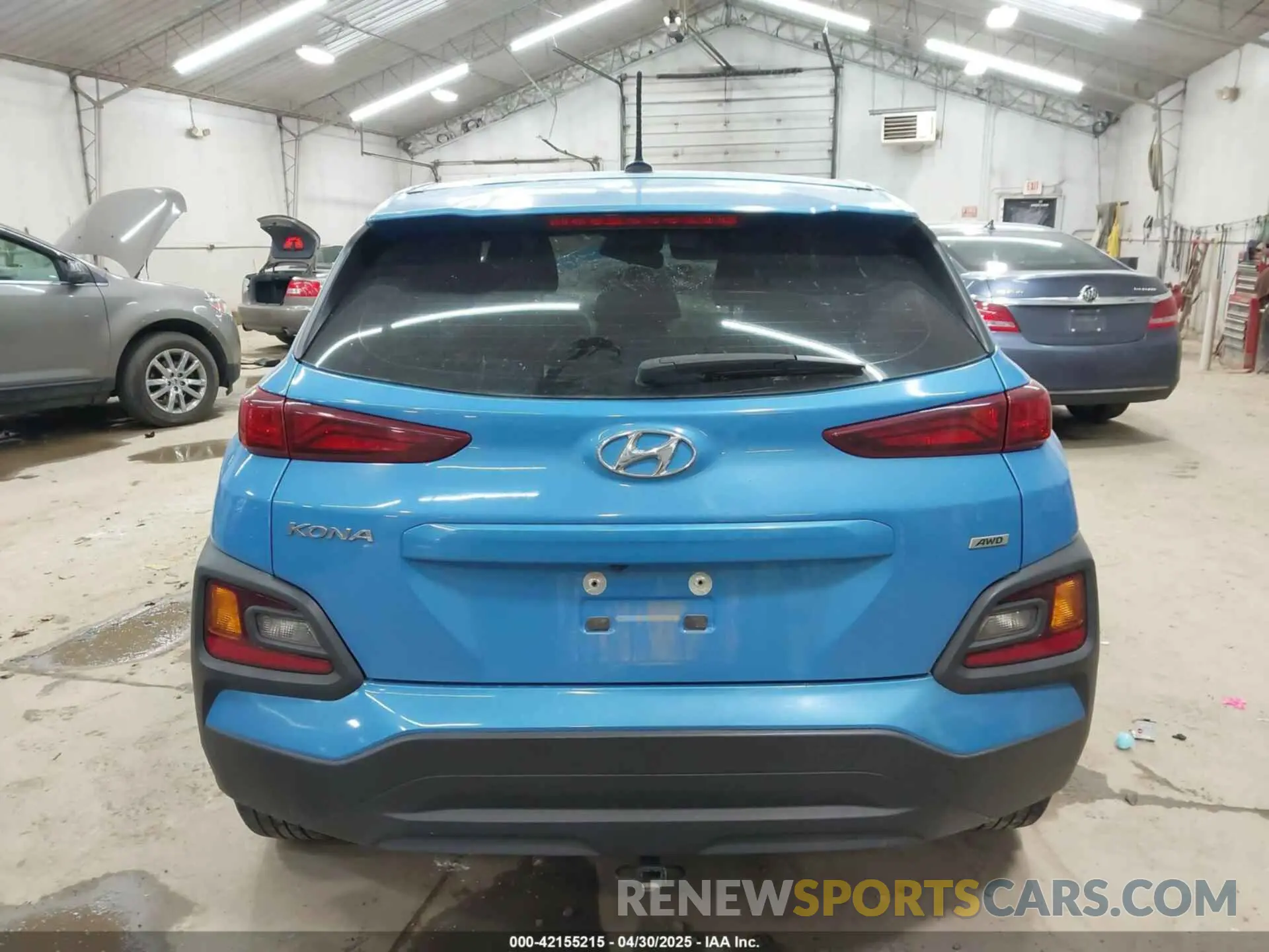 16 Photograph of a damaged car KM8K1CAA3KU217712 HYUNDAI KONA 2019