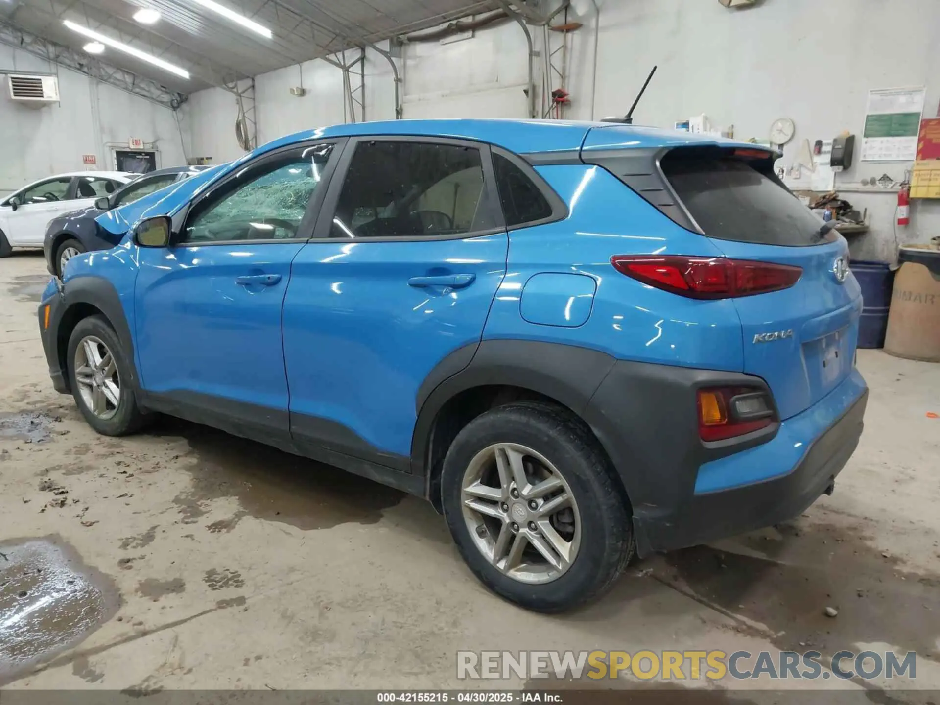 3 Photograph of a damaged car KM8K1CAA3KU217712 HYUNDAI KONA 2019