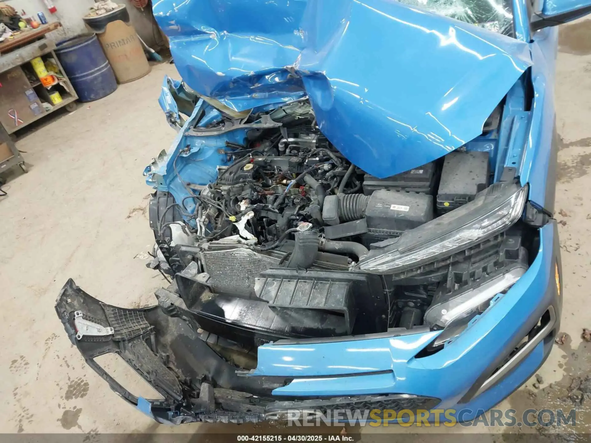 6 Photograph of a damaged car KM8K1CAA3KU217712 HYUNDAI KONA 2019