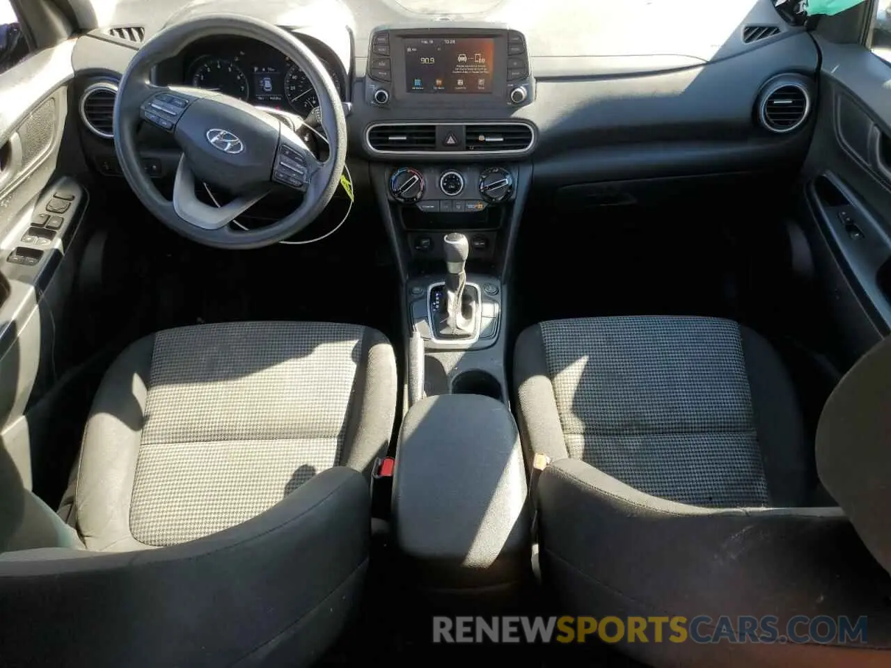 8 Photograph of a damaged car KM8K1CAA4KU326390 HYUNDAI KONA 2019